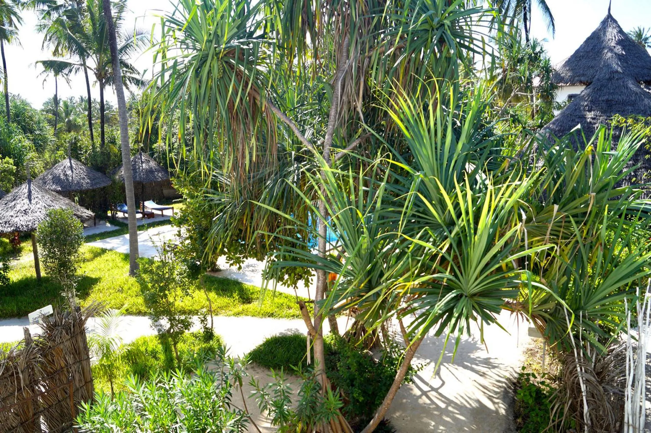 Bed in Laguna Palace Zanzibar