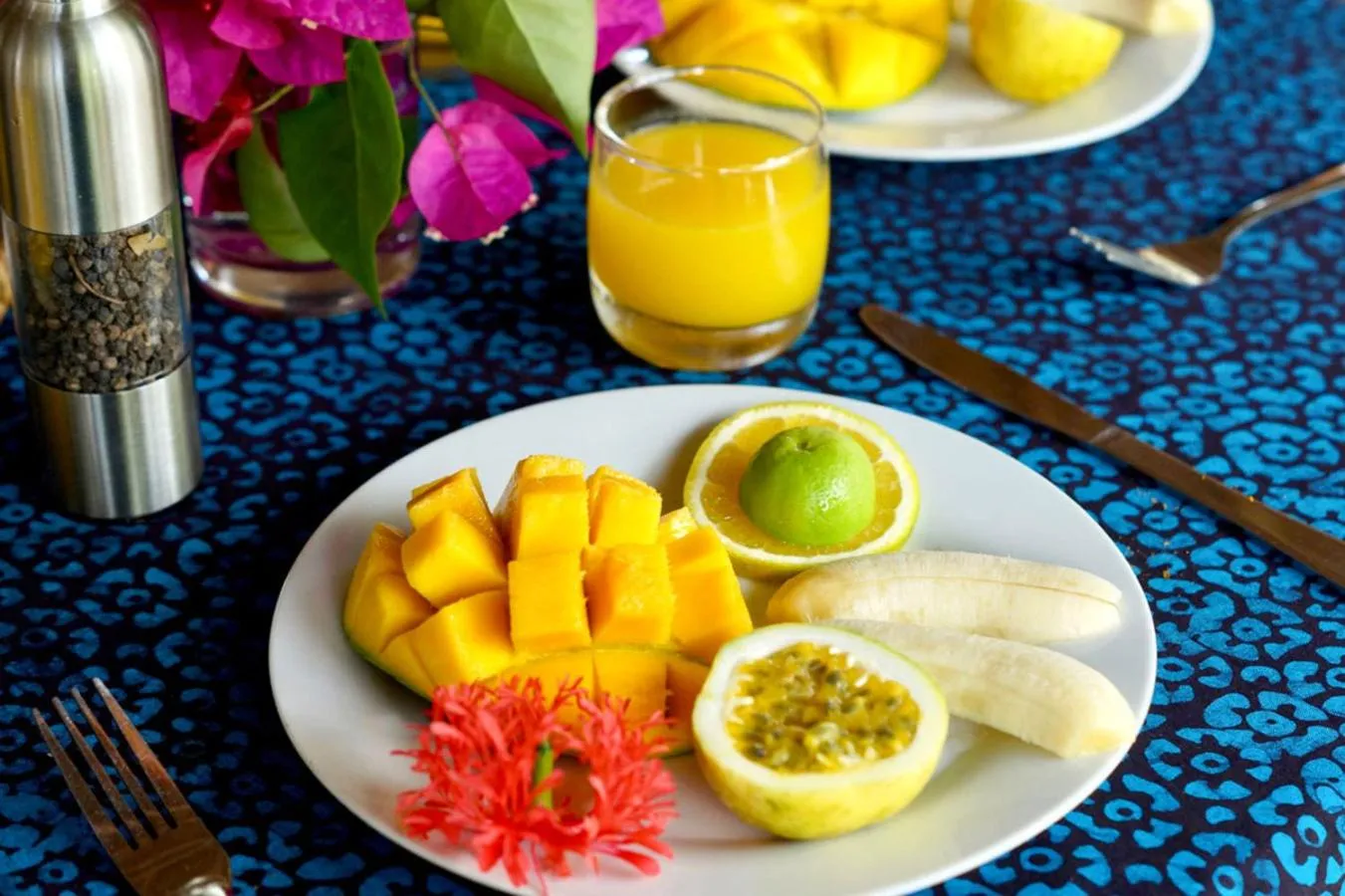 Breakfast in Laguna Palace Zanzibar