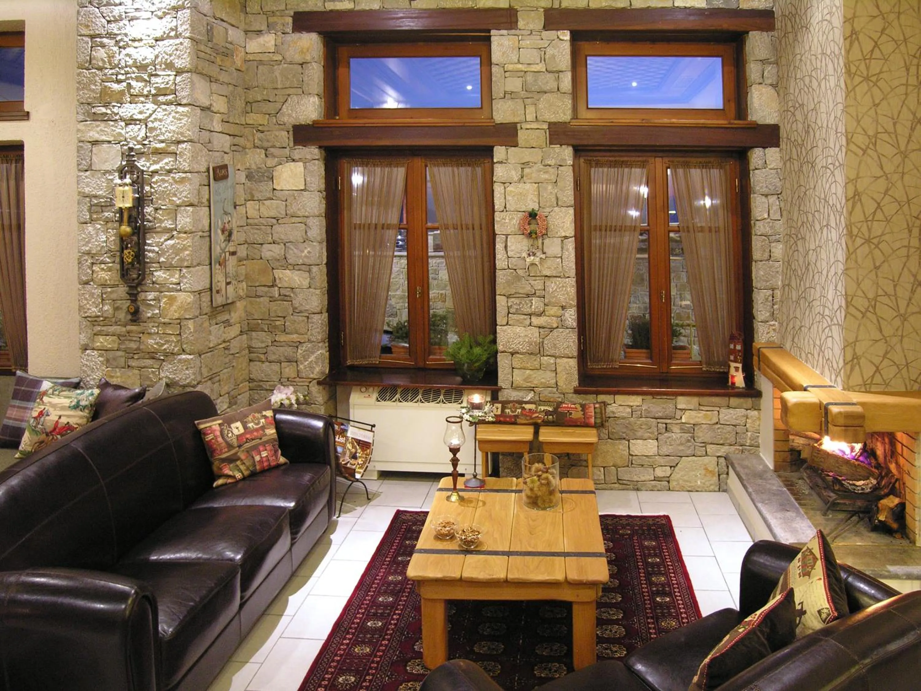 Lounge or bar in Ef Zin Hotel Arachova