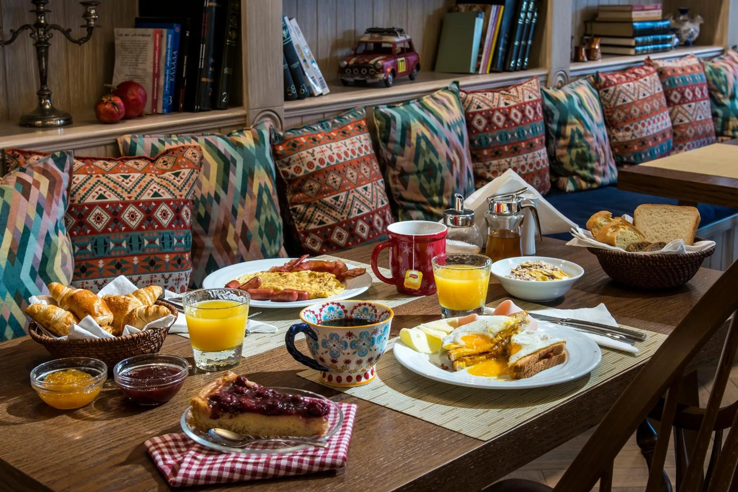 Breakfast in Ef Zin Hotel Arachova