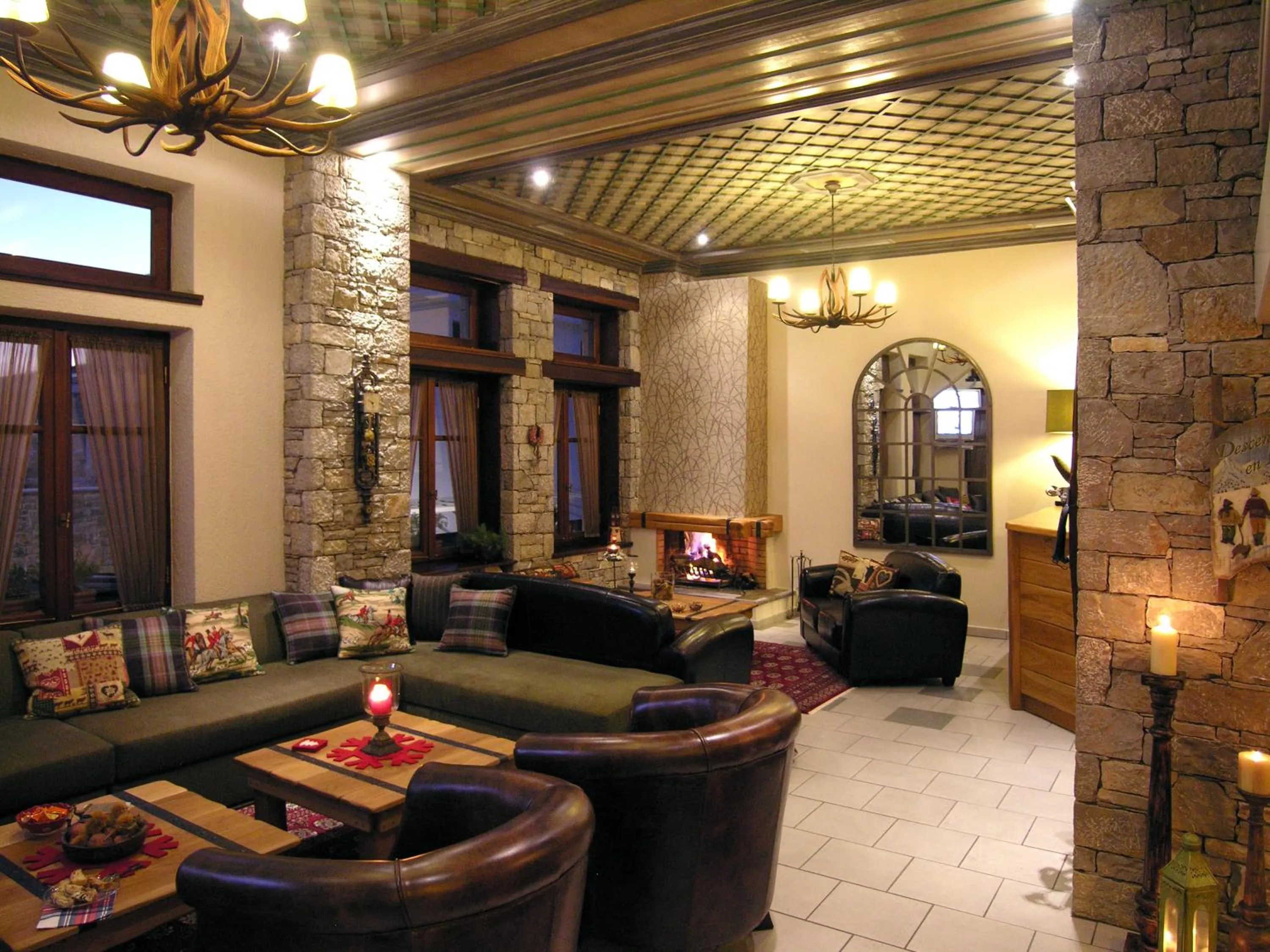 Lounge or bar in Ef Zin Hotel Arachova