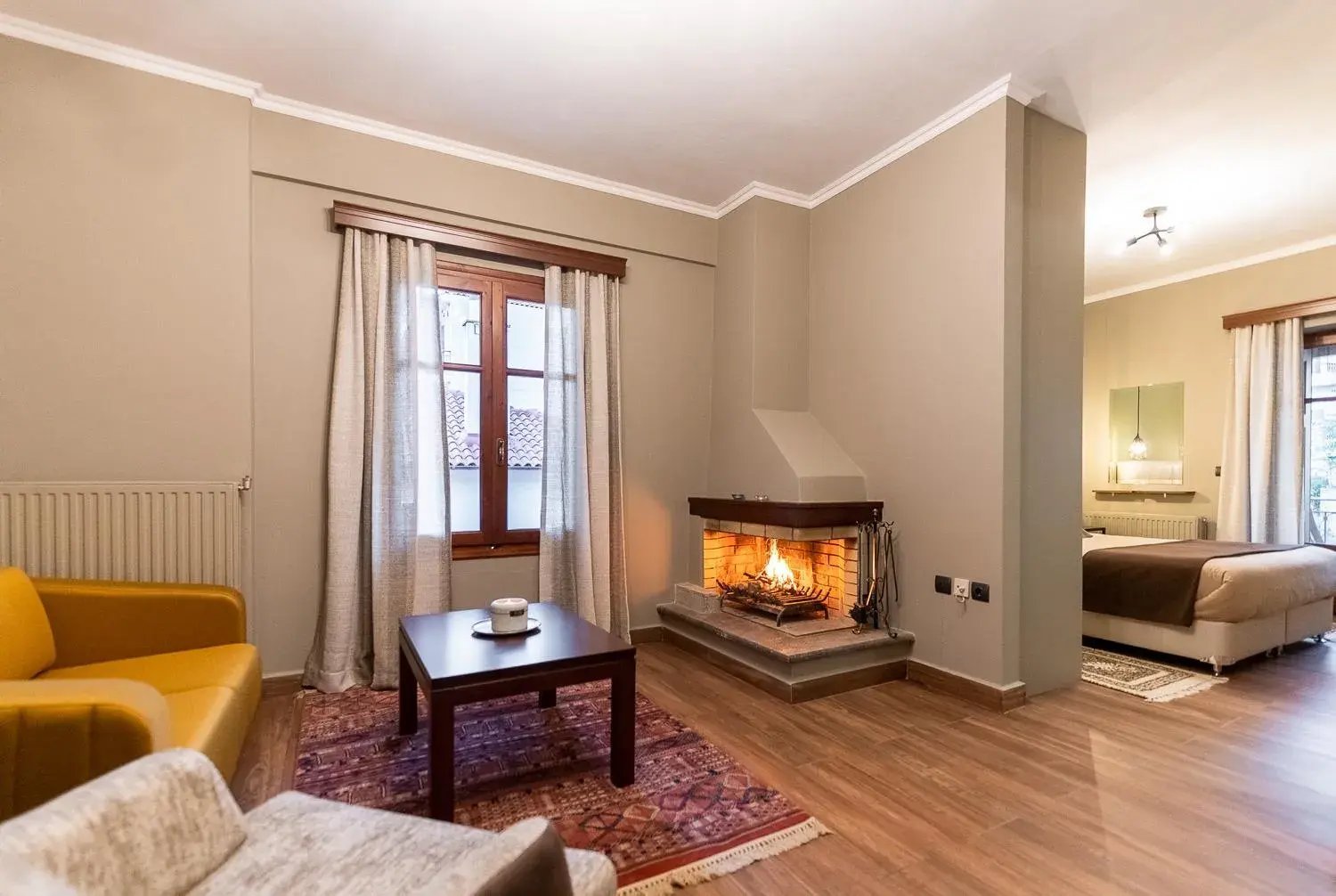 One-Bedroom Suite in Ef Zin Hotel Arachova One-Bedroom Suite in Ef Zin Hotel Arachova