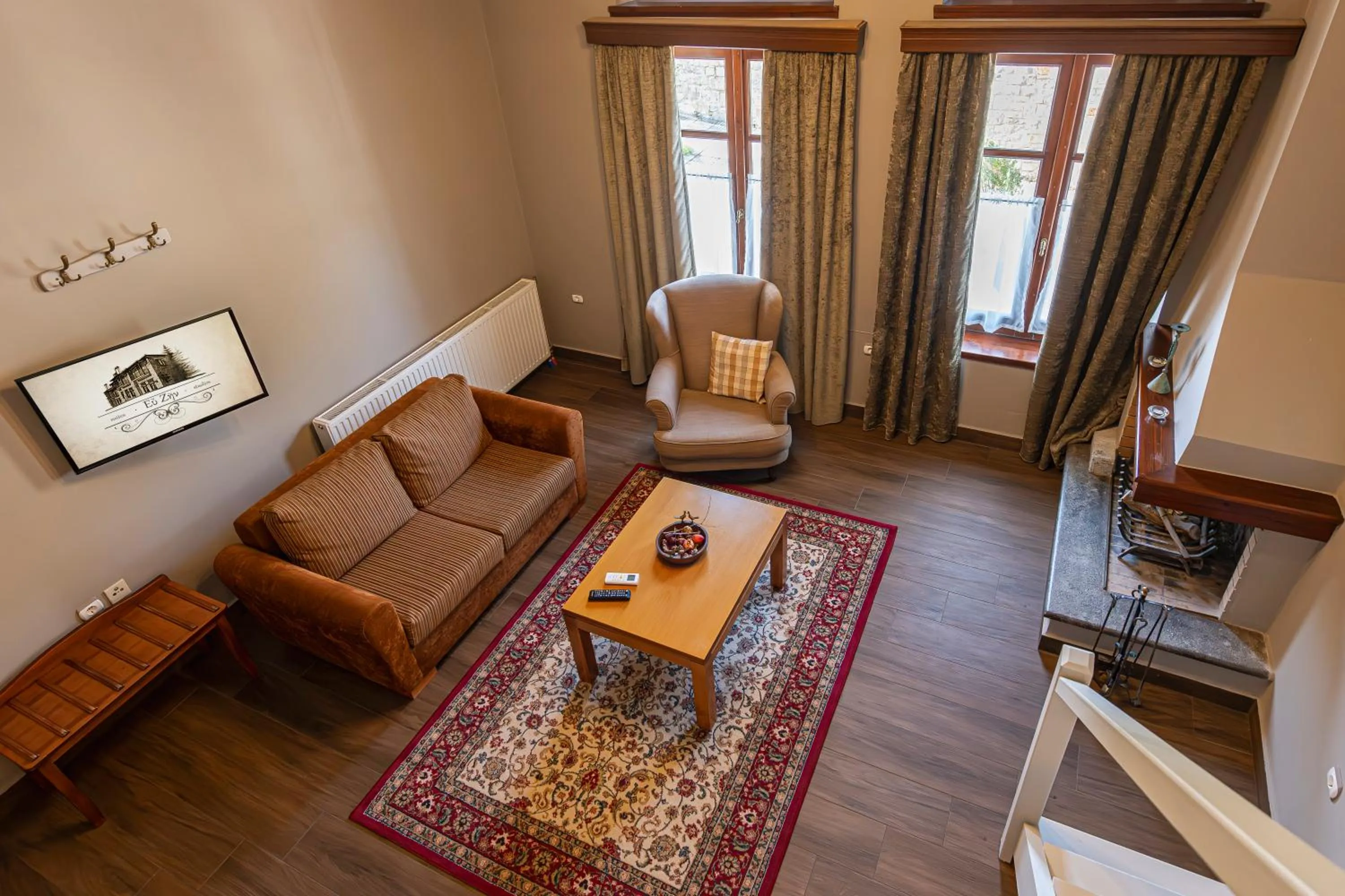 Living room in Ef Zin Hotel Arachova