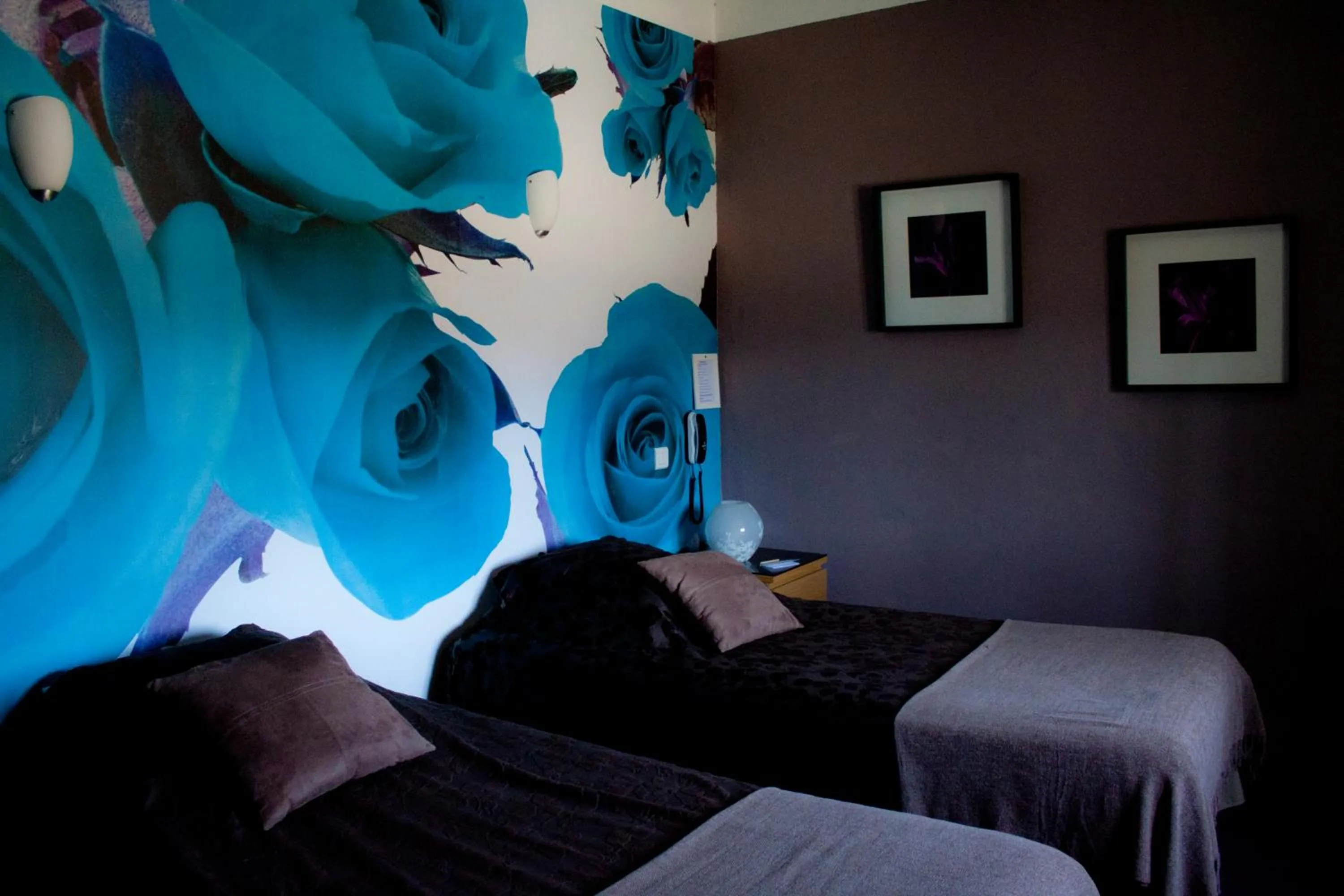 Bedroom, Bed in Logis Hôtel La Magnanerie - Côté Bistro