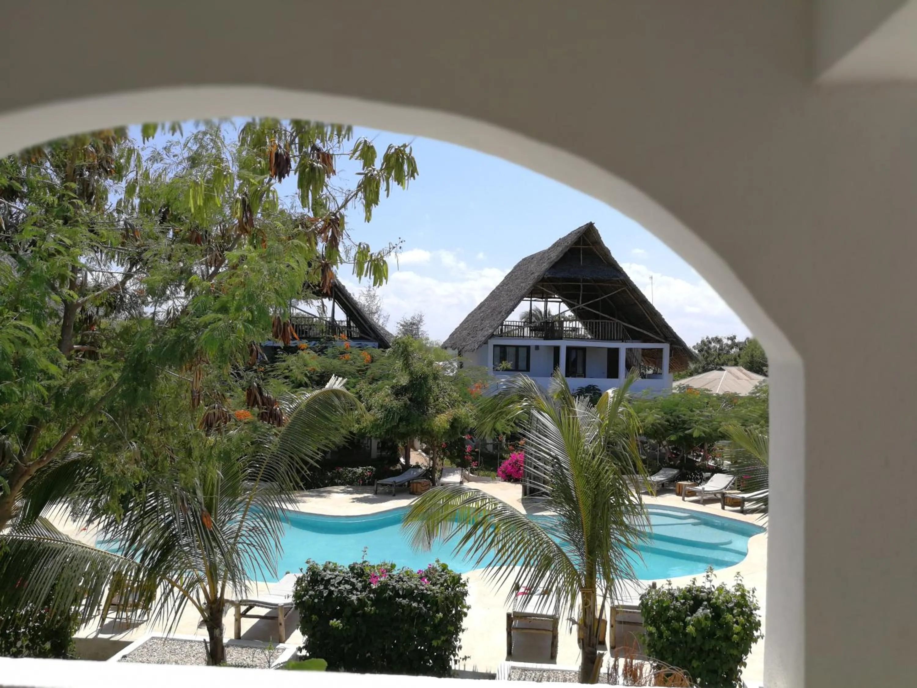 Pool view in Breeze Residence