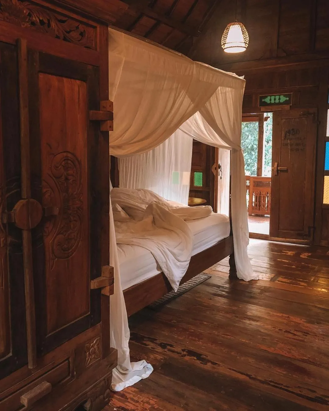 Bed in Song Broek Bali