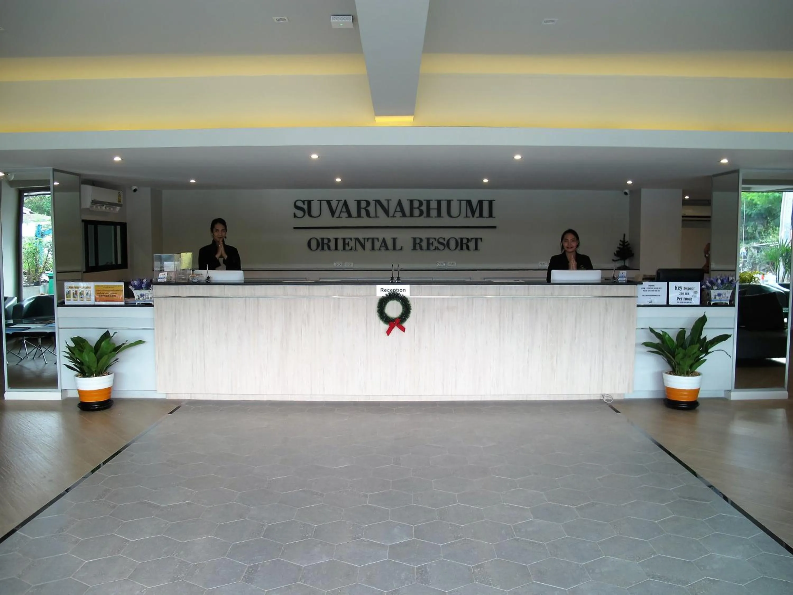 Property logo or sign in Suvarnabhumi Oriental Resort