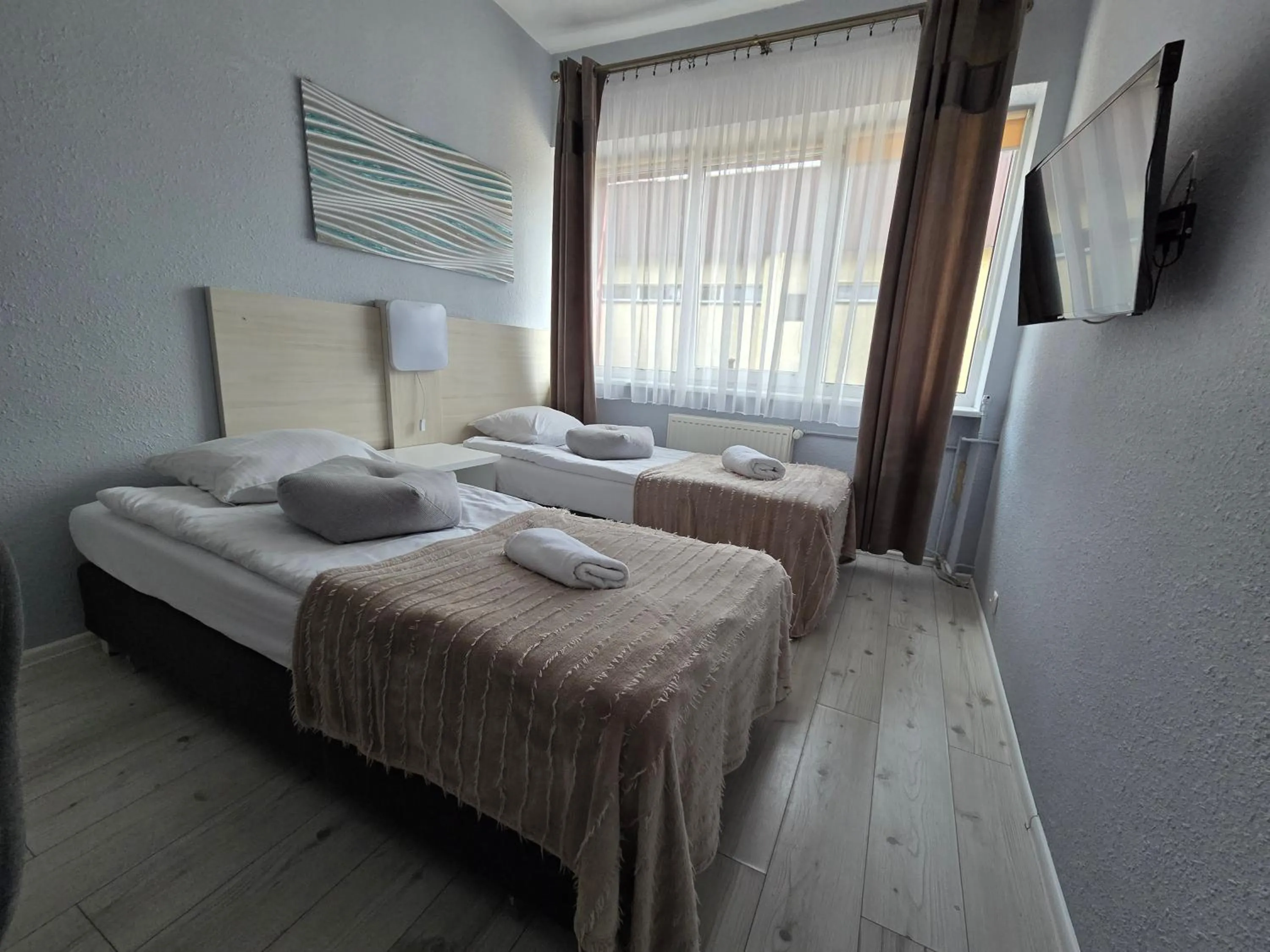 Bed in Noclegi Gwardia