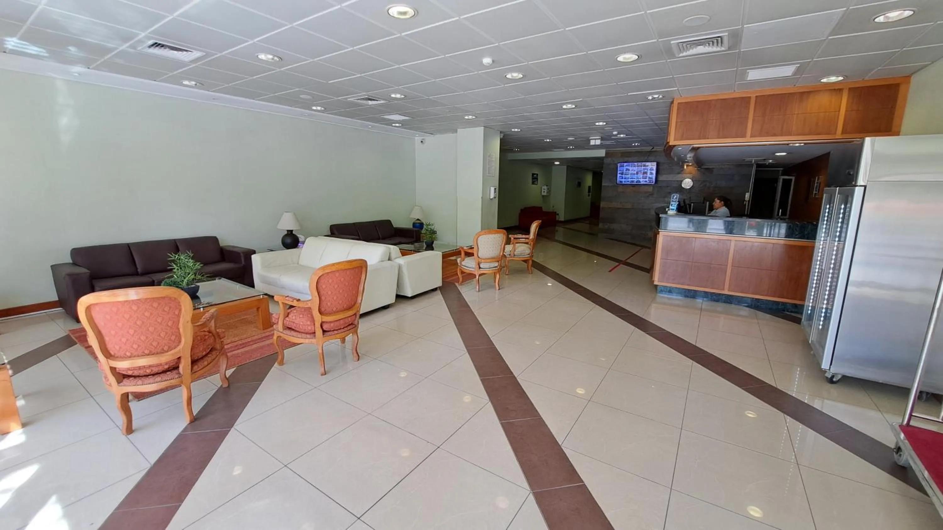 Lobby or reception in Hotel Diego de Almagro Copiapo