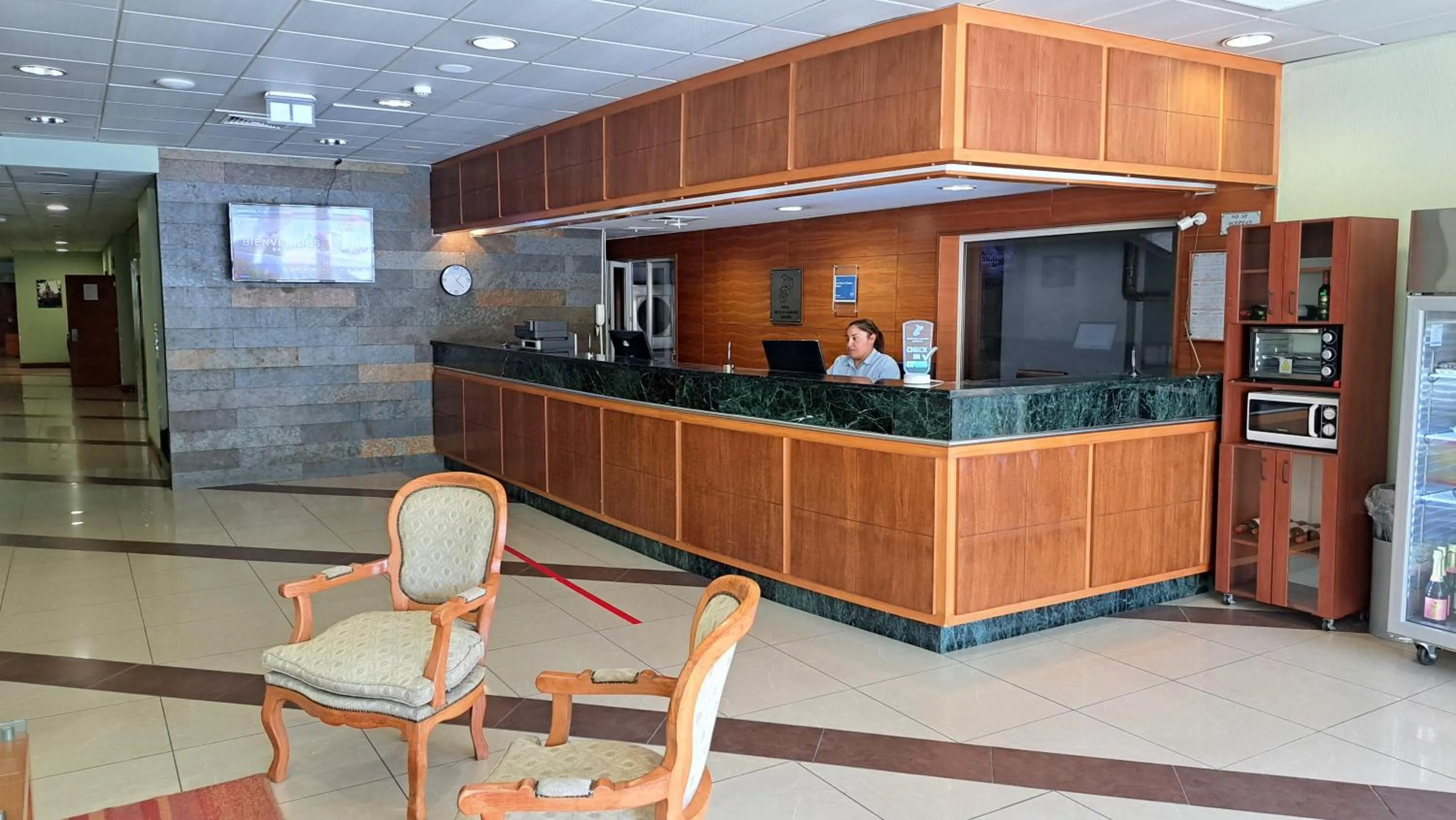 Lobby or reception in Hotel Diego de Almagro Copiapo