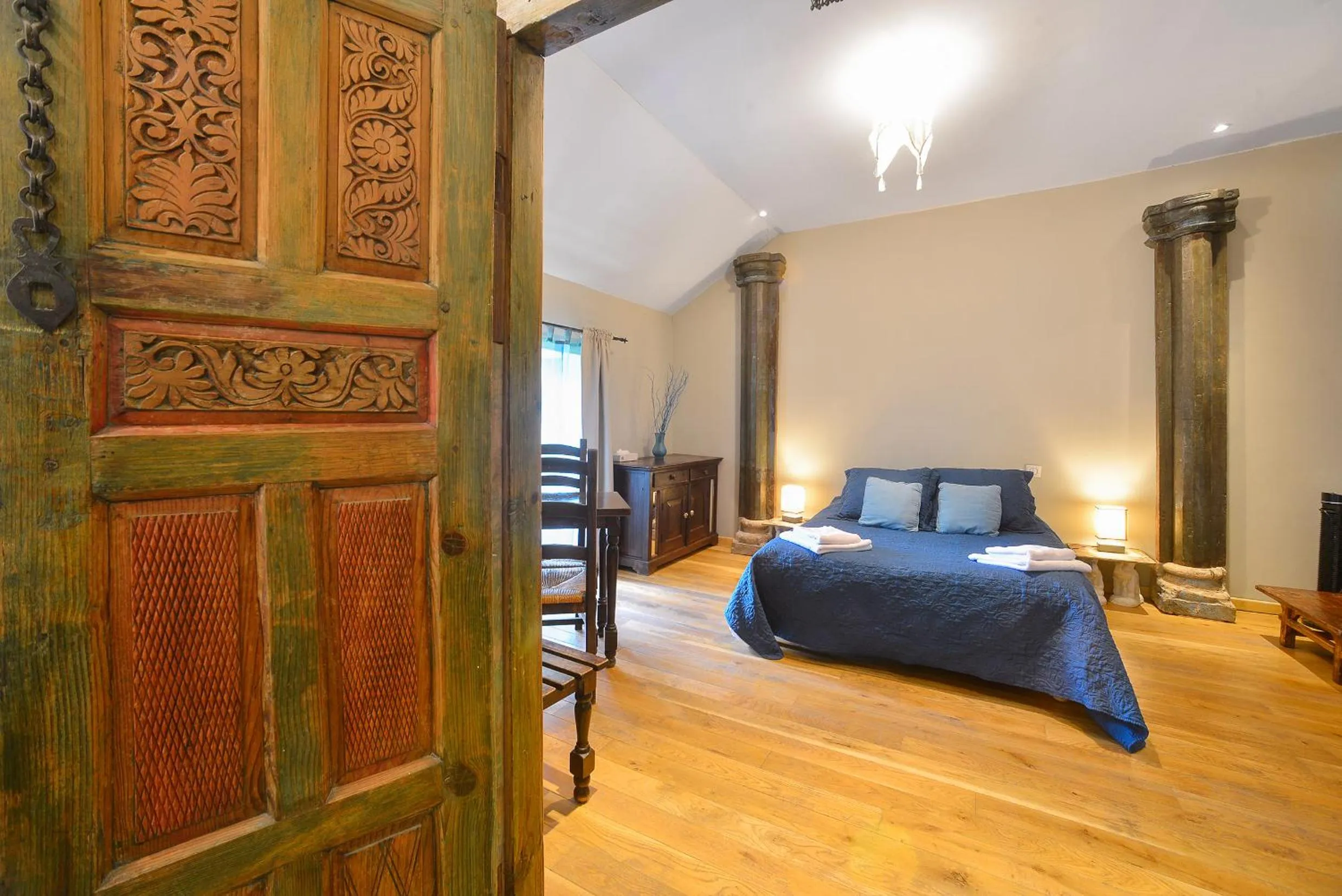 Bedroom in Hôtellerie Nouvelle de Villemartin