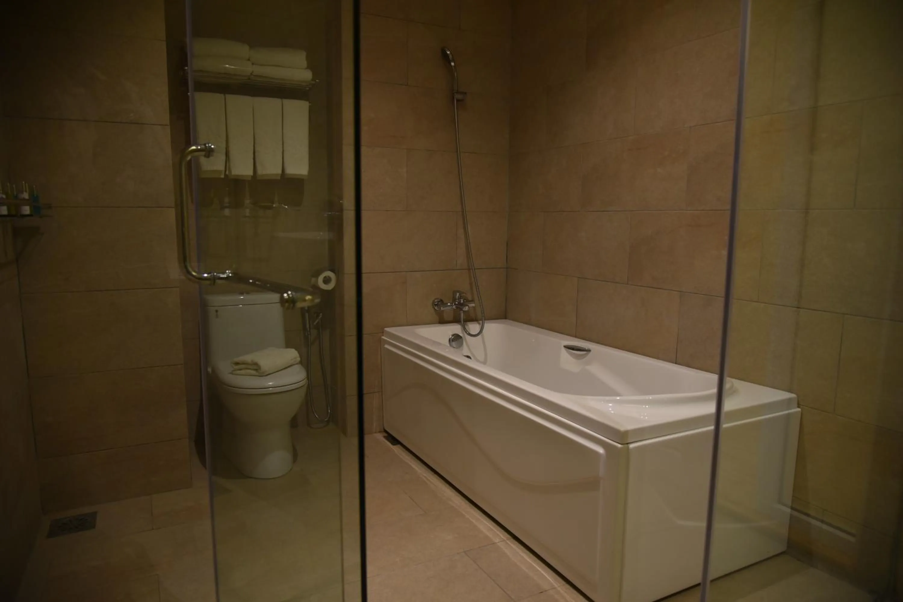 Shower in Casa Bonita Hotel