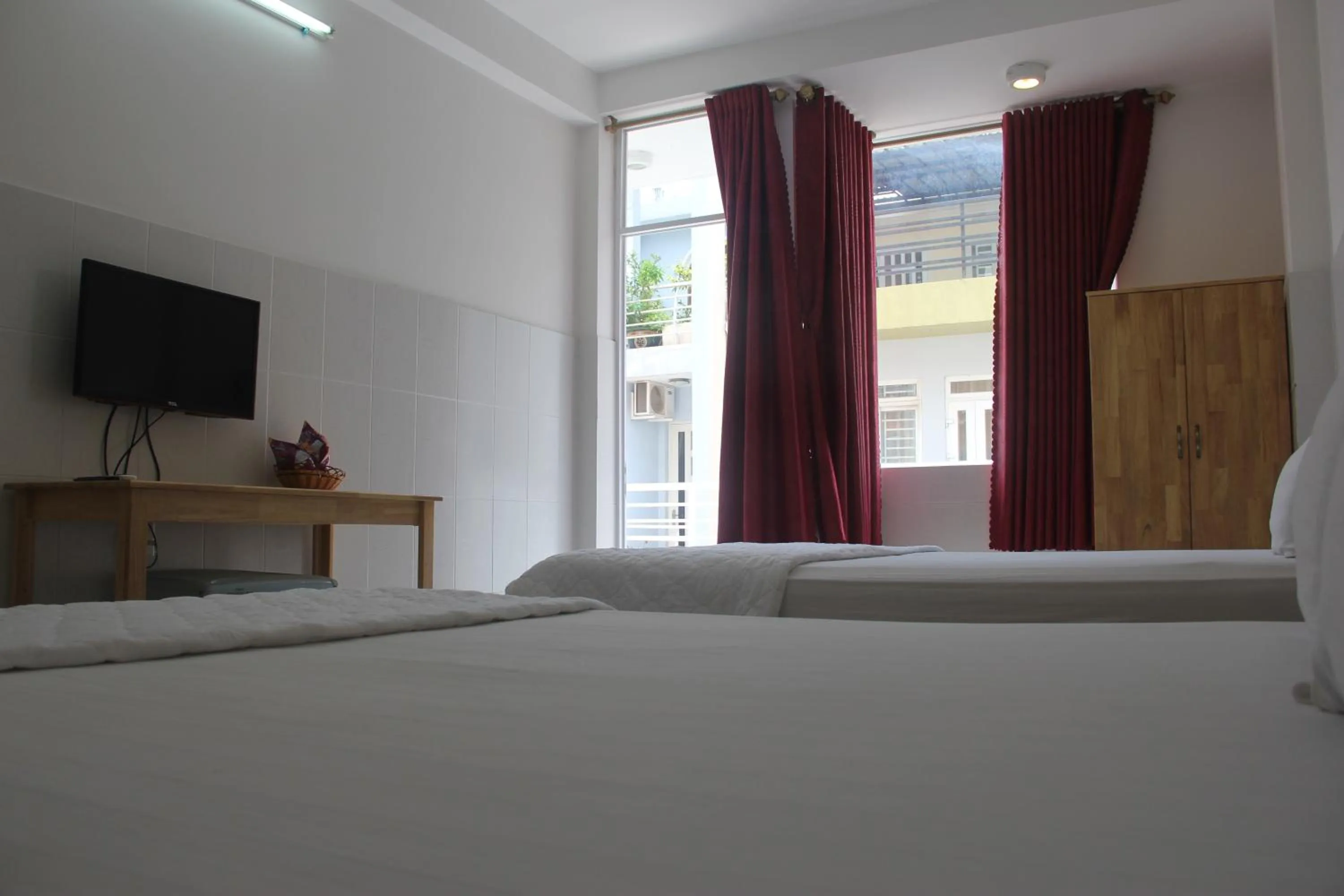 Bed in Sai Gon River Hotel