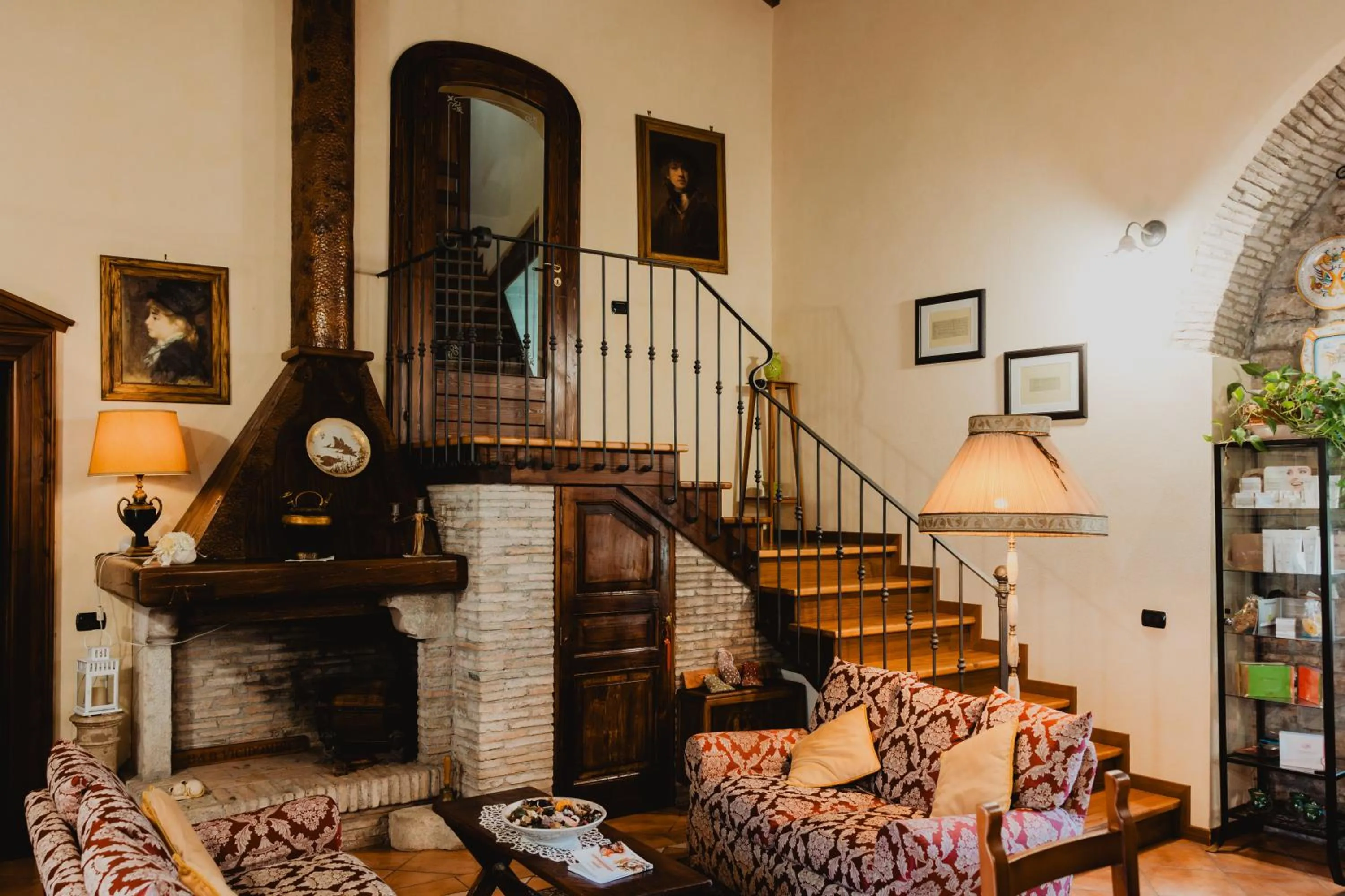 Living room in B&B Vicidomini