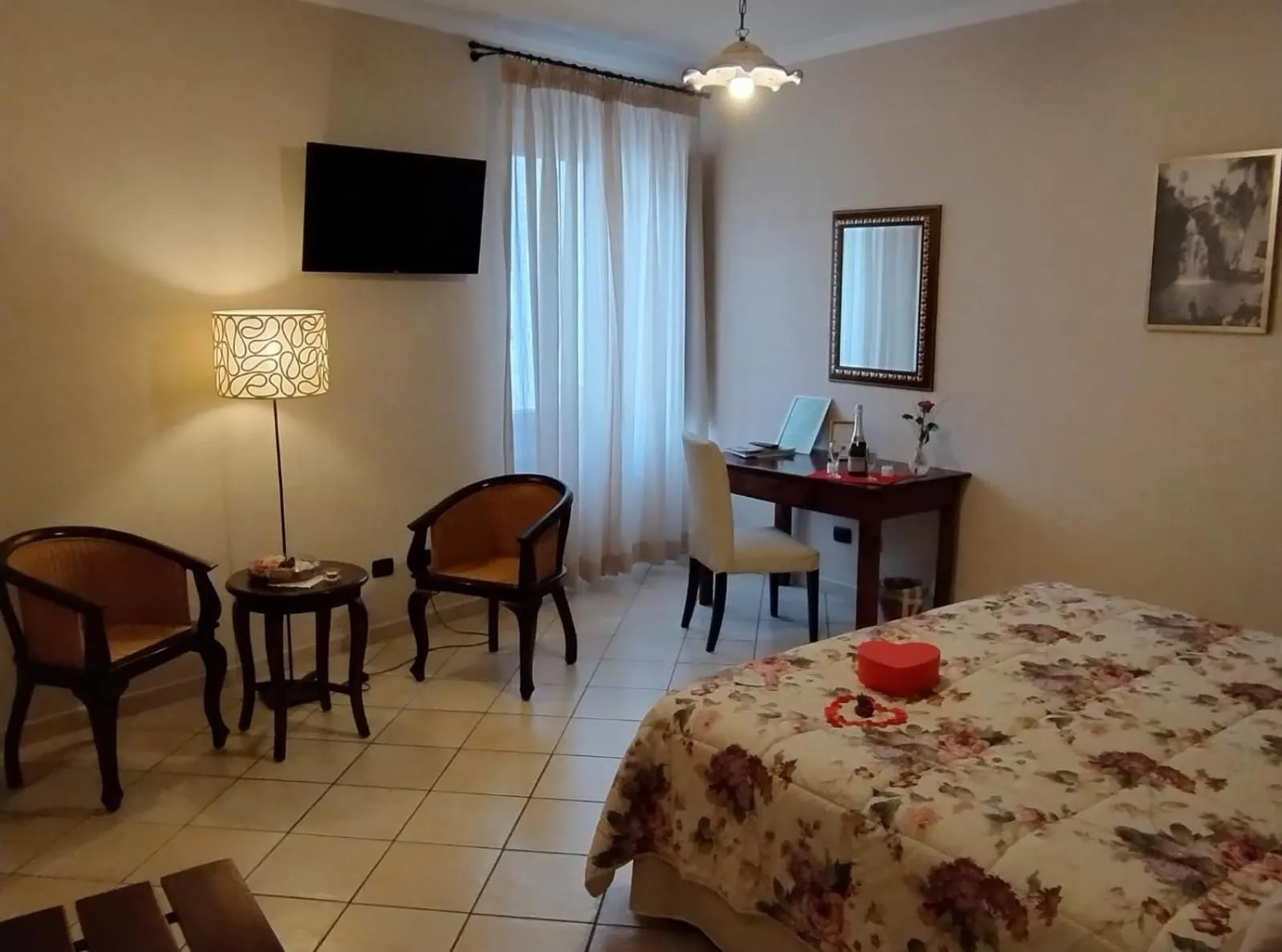 Bed in B&B Vicidomini