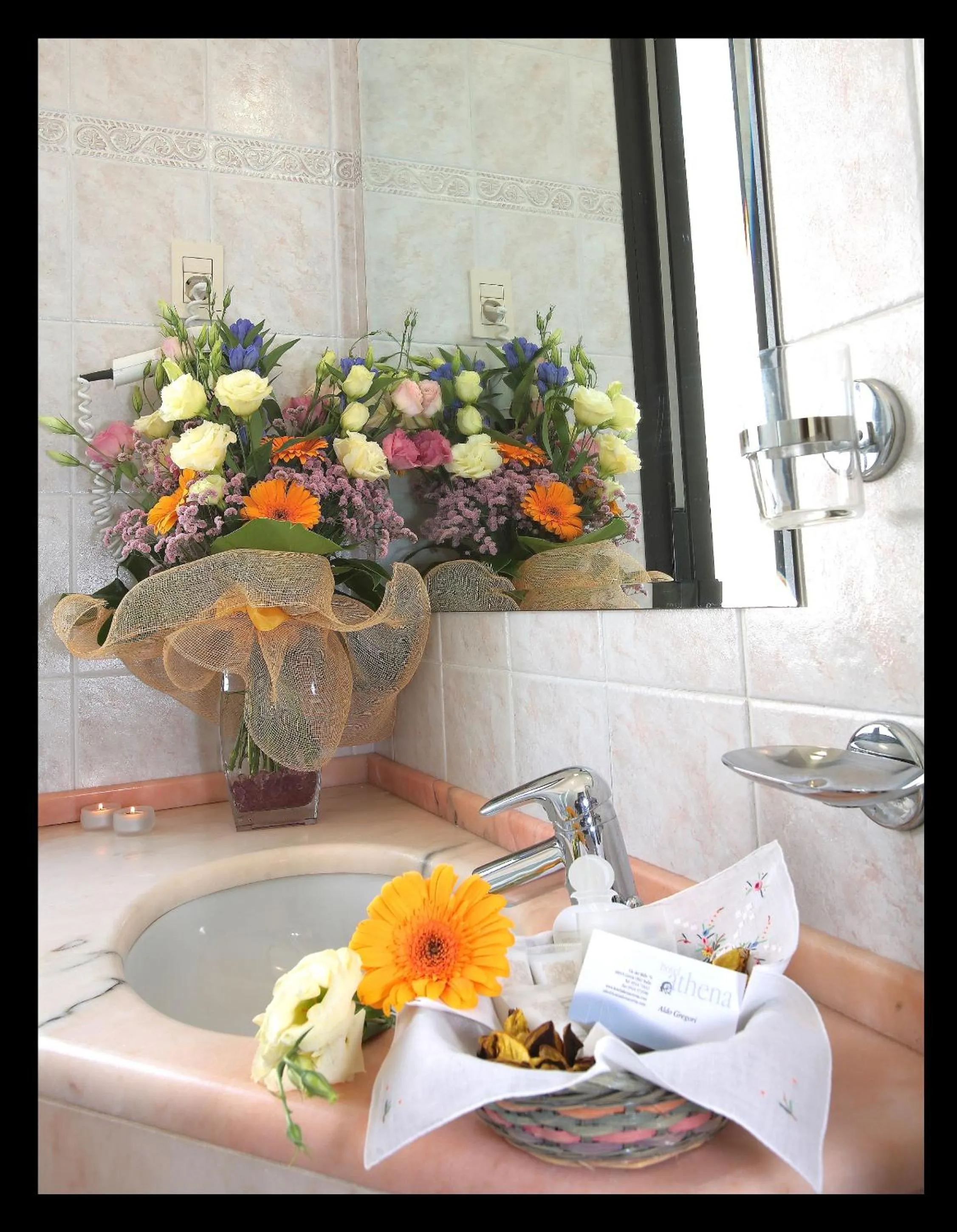 Bathroom in Hotel Athena