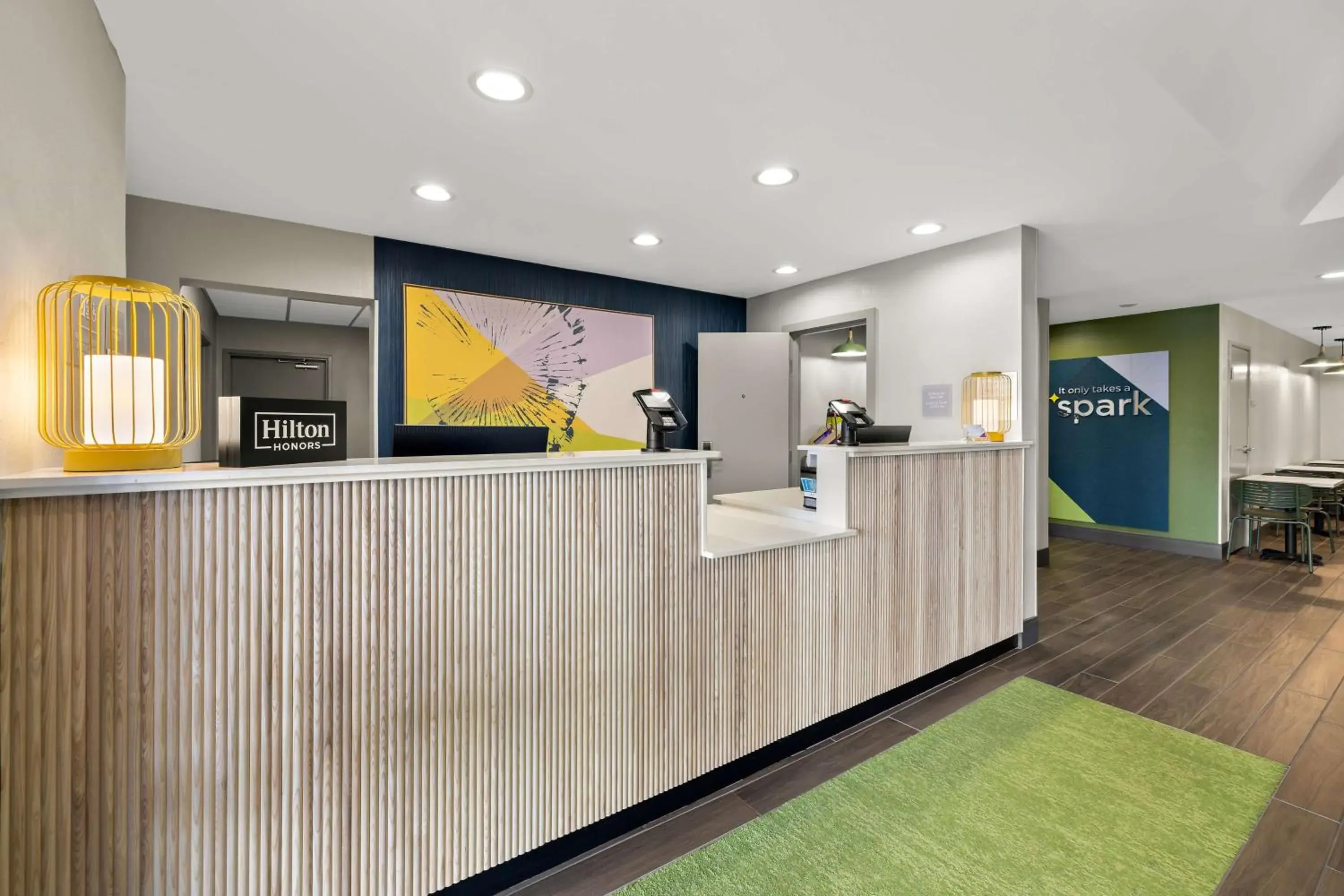 Lobby or reception in Spark By Hilton Tifton Lobby or reception in Spark By Hilton Tifton
