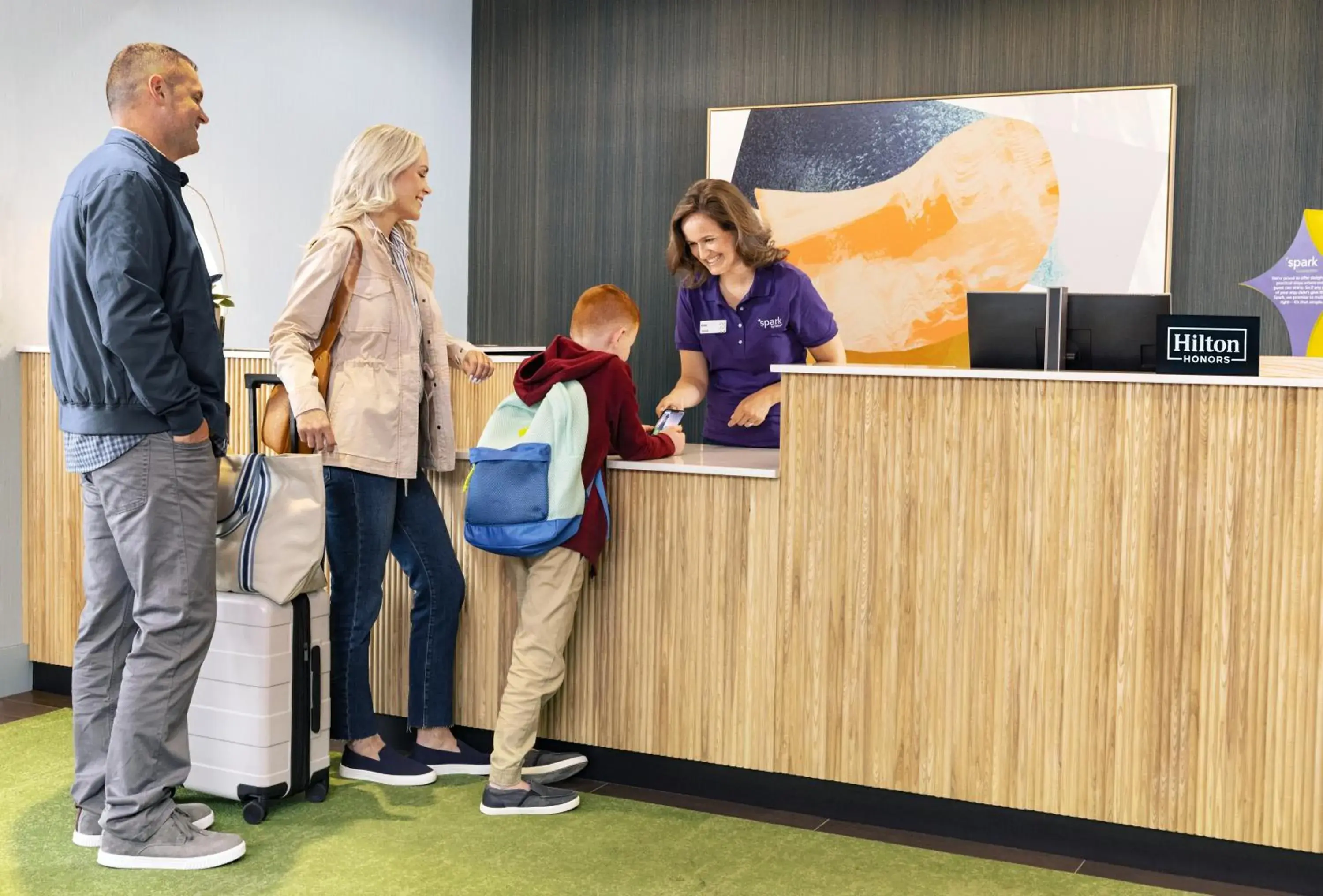 Lobby or reception in Spark By Hilton Tifton Lobby or reception in Spark By Hilton Tifton