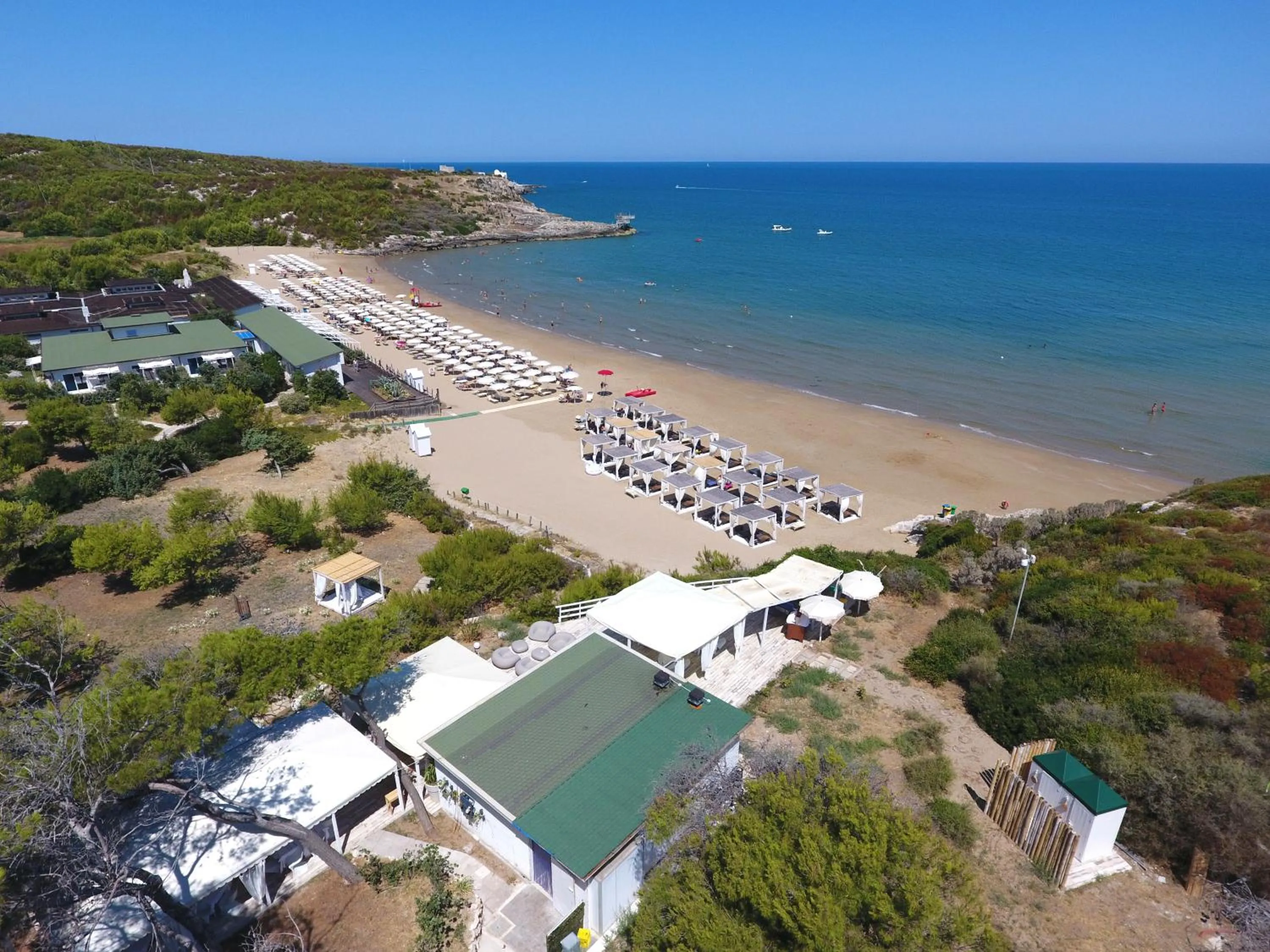 Beach in Valtur Baia del Gusmay Beach Resort
