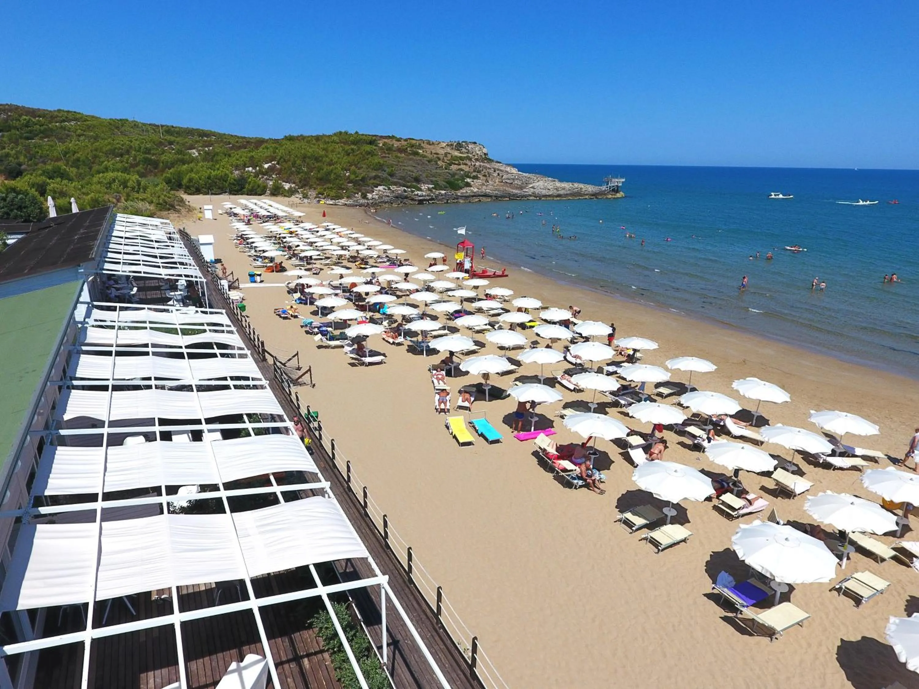 Beach in Valtur Baia del Gusmay Beach Resort