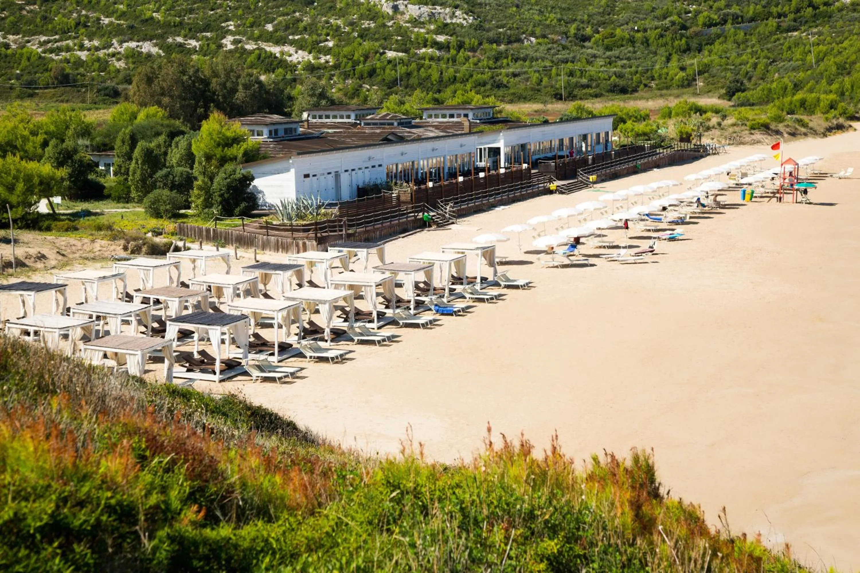 Beach in Valtur Baia del Gusmay Beach Resort