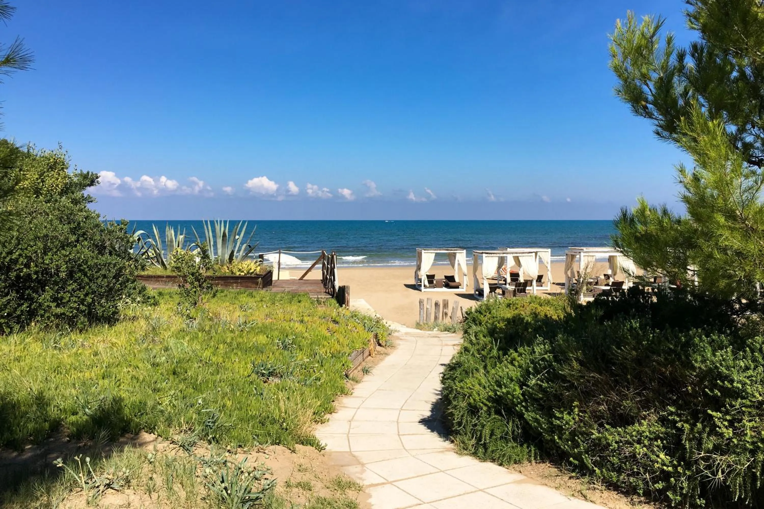 Beach in Valtur Baia del Gusmay Beach Resort