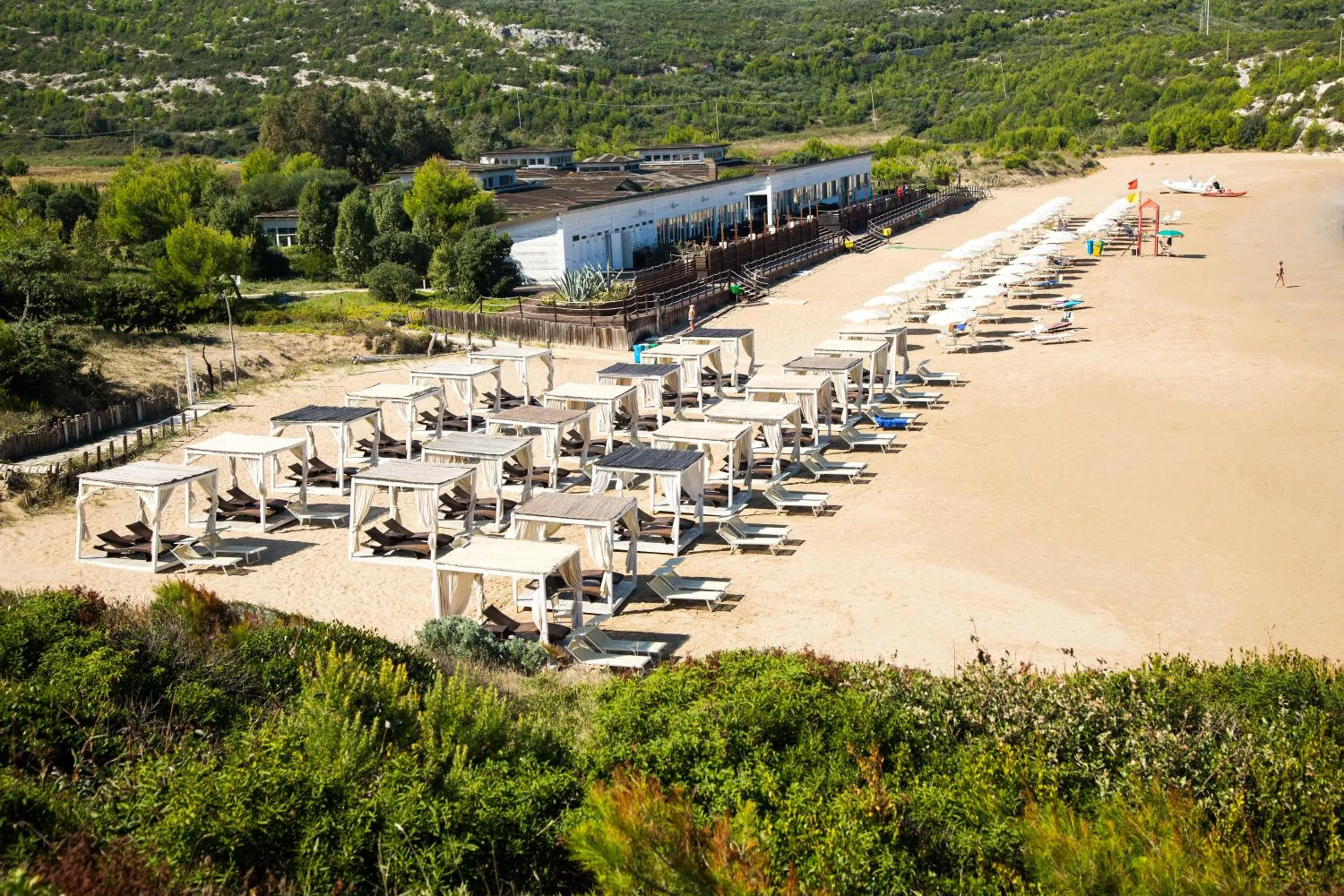 Beach in Valtur Baia del Gusmay Beach Resort
