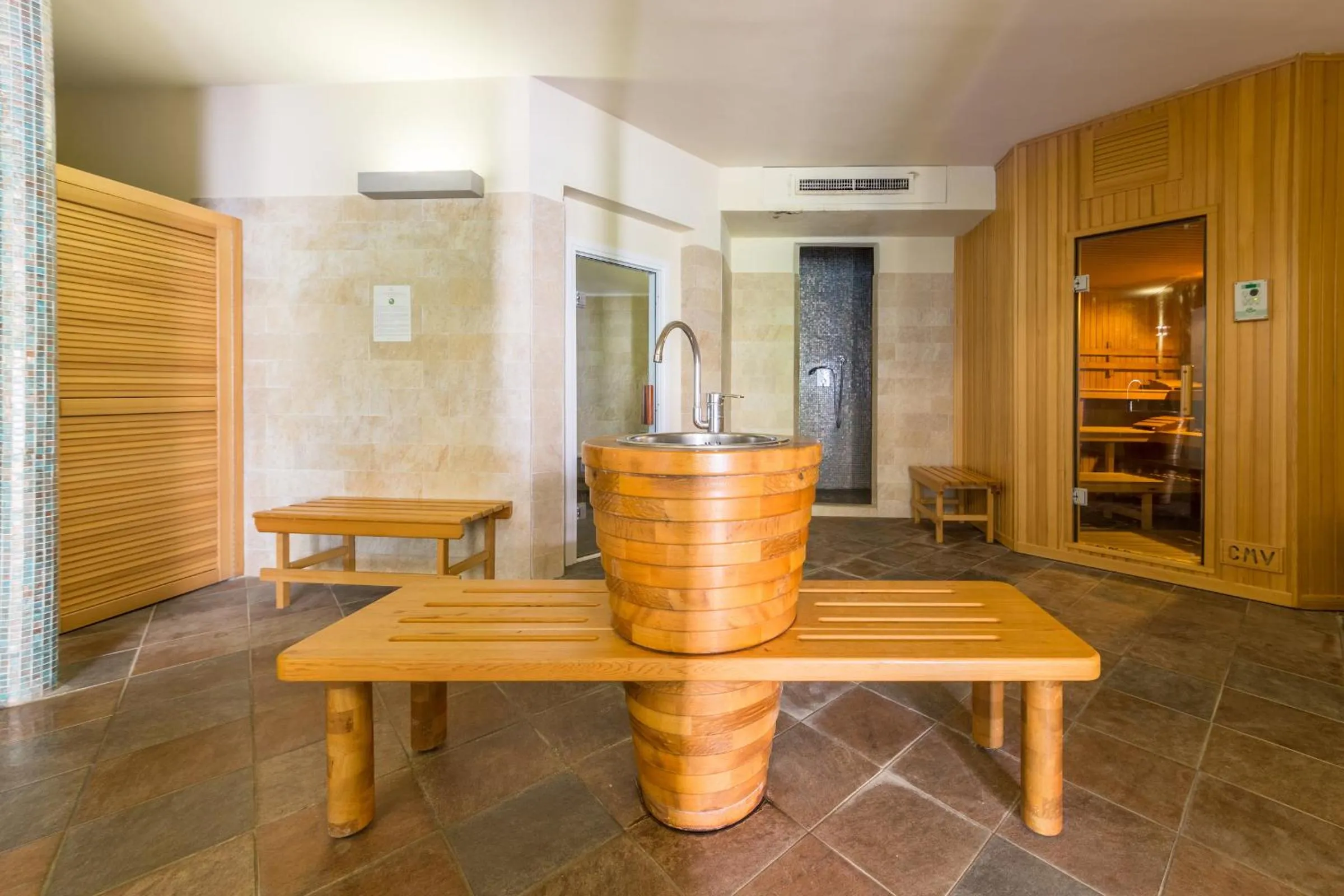 Sauna in Valtur Baia del Gusmay Beach Resort