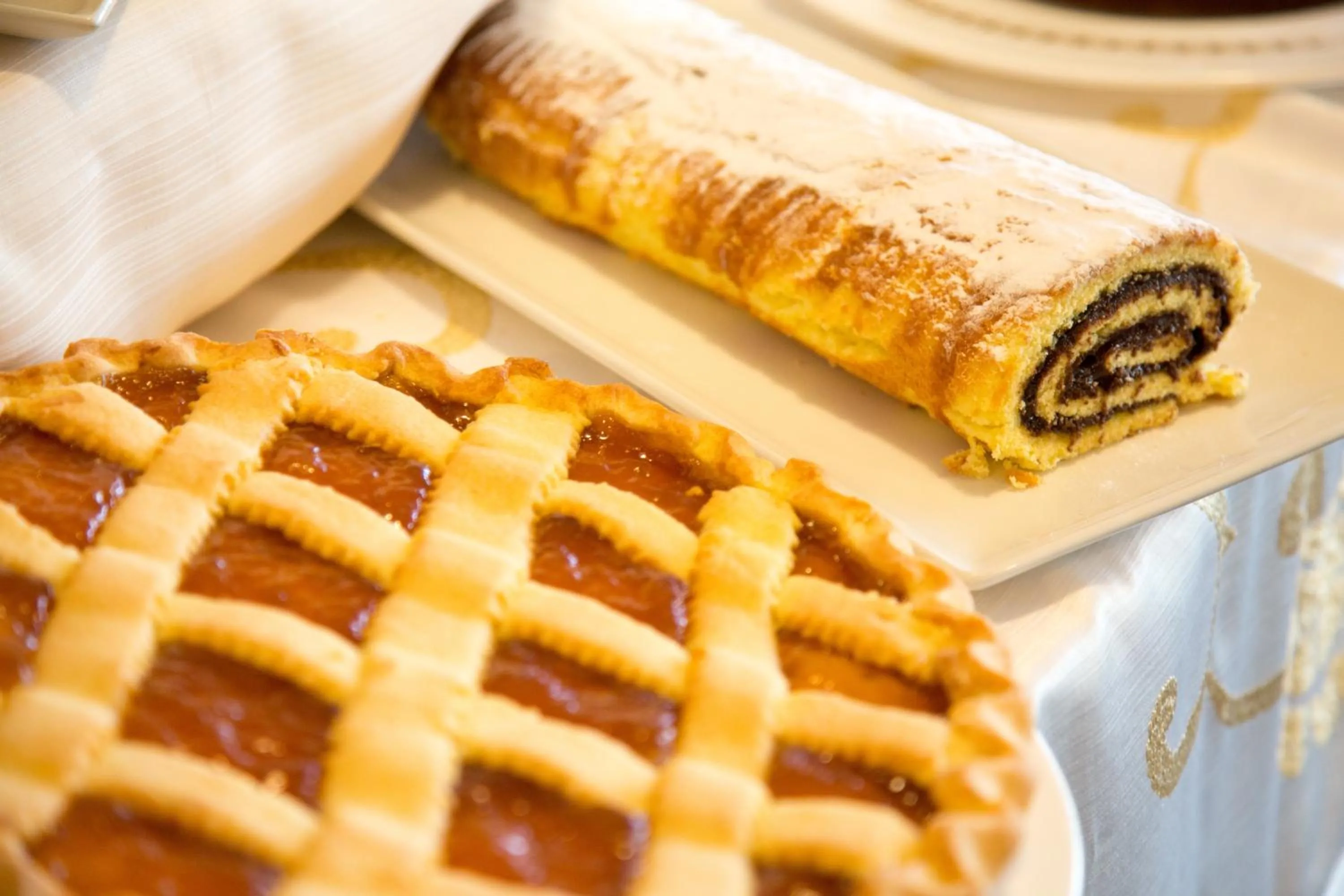 Continental breakfast in Valtur Baia del Gusmay Beach Resort