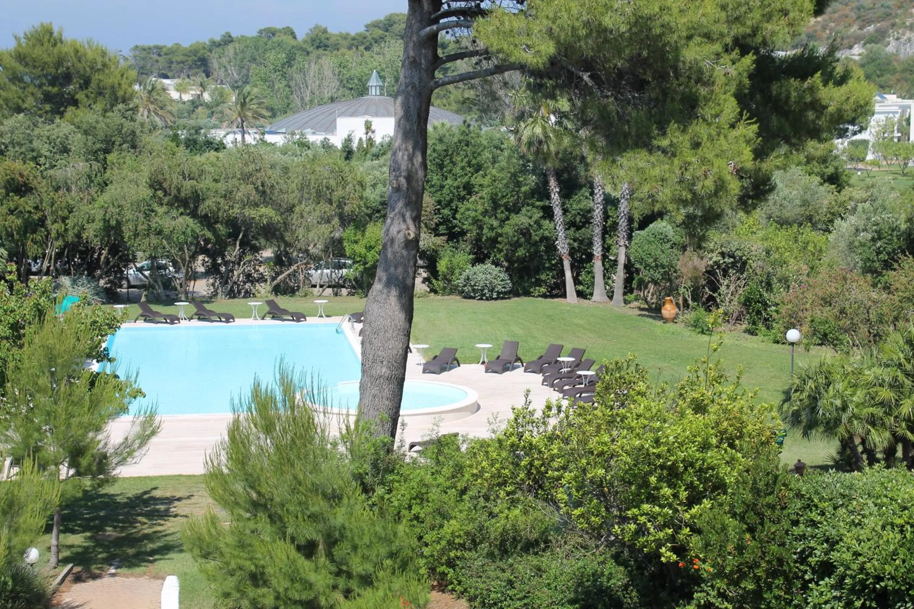 Pool view in Valtur Baia del Gusmay Beach Resort