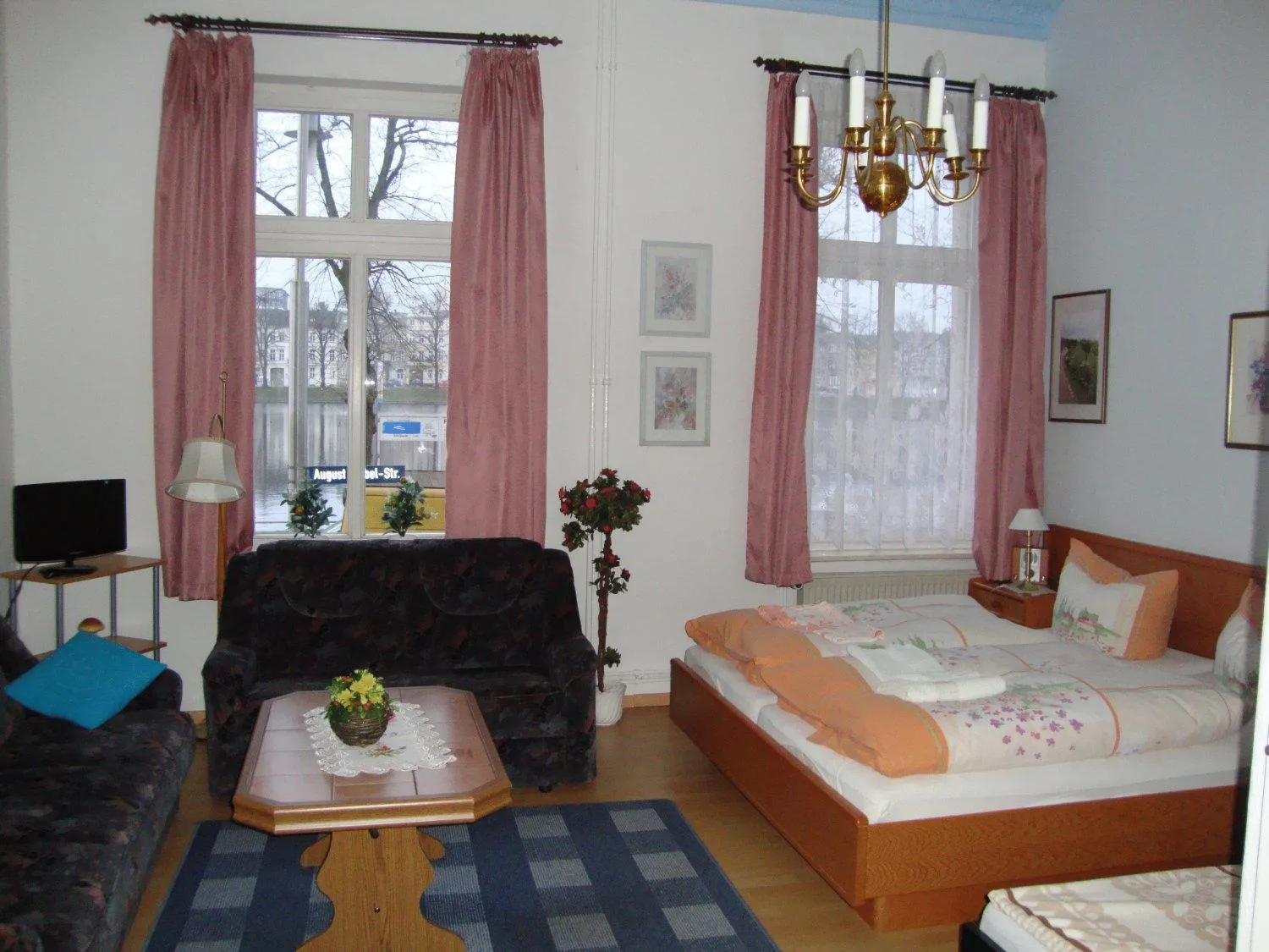 Photo of the whole room, Bed in Haus am Pfaffenteich