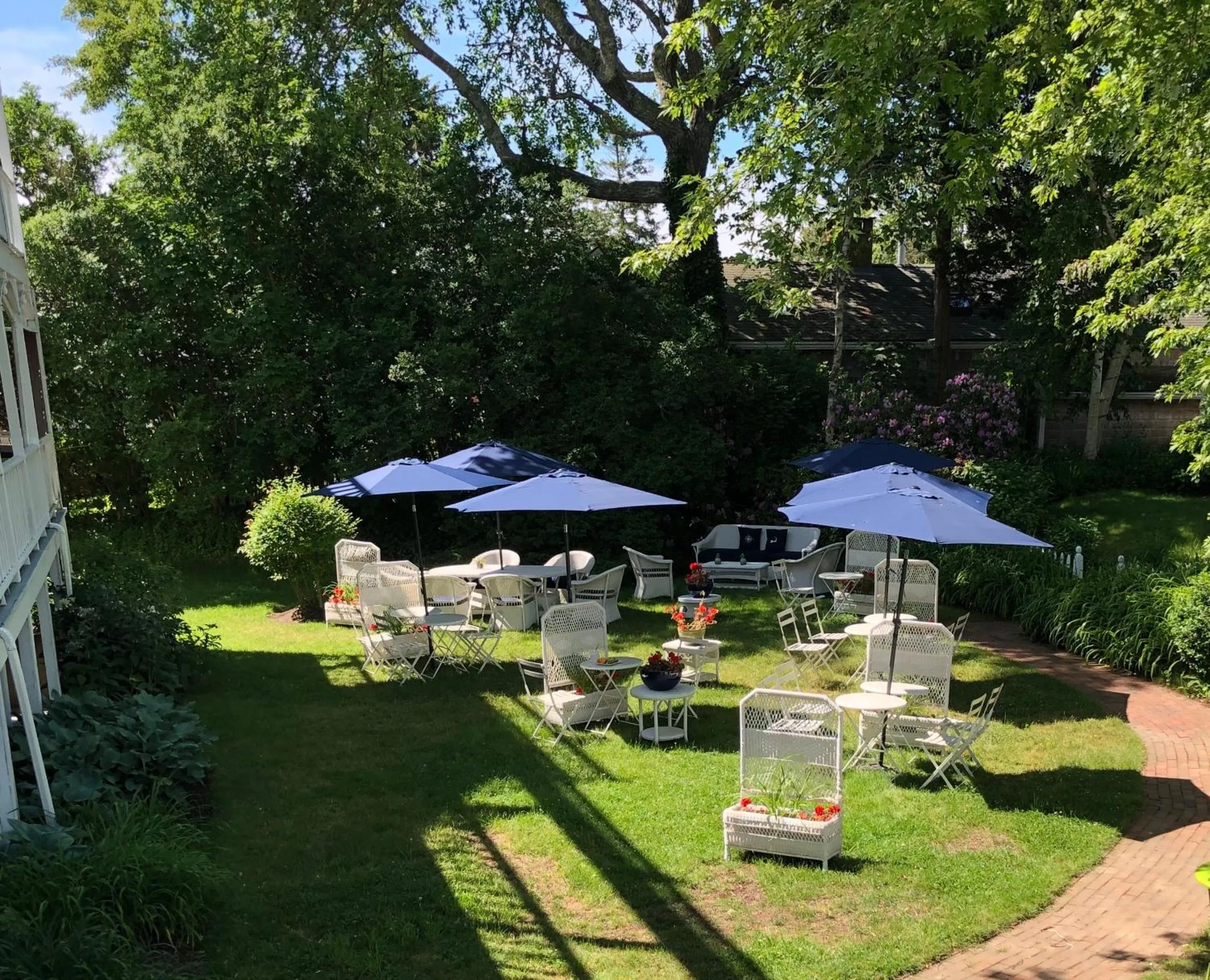 Garden in Queen Anne Inn