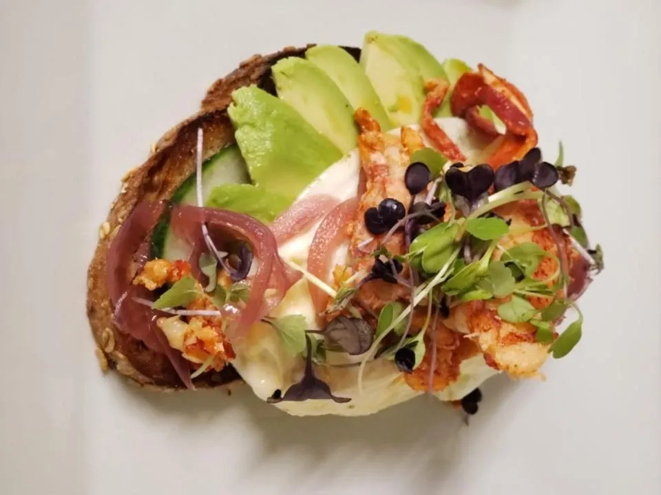 American breakfast in Queen Anne Inn