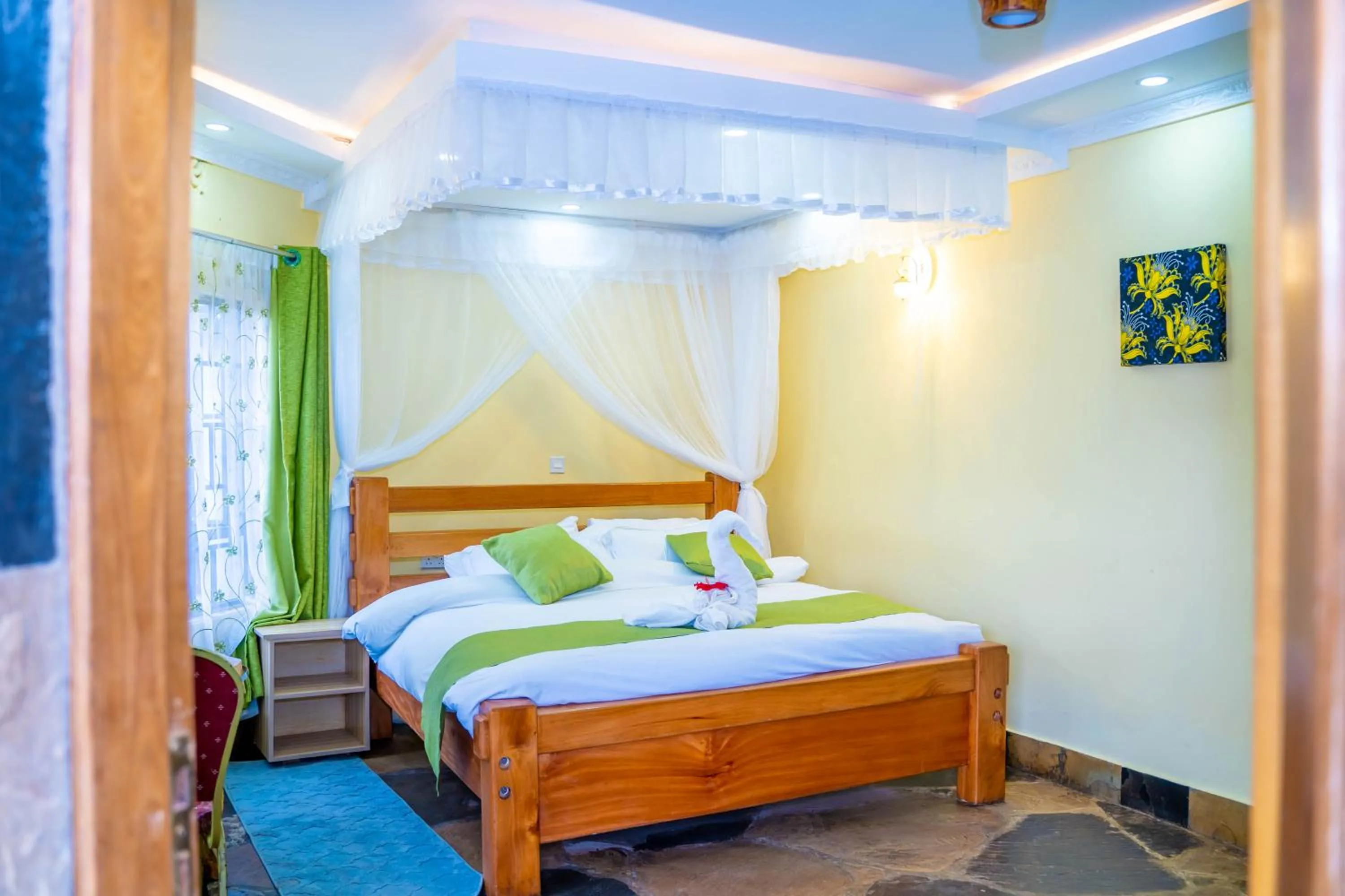 Bed in Kilimanjaro Loitokitok Resort