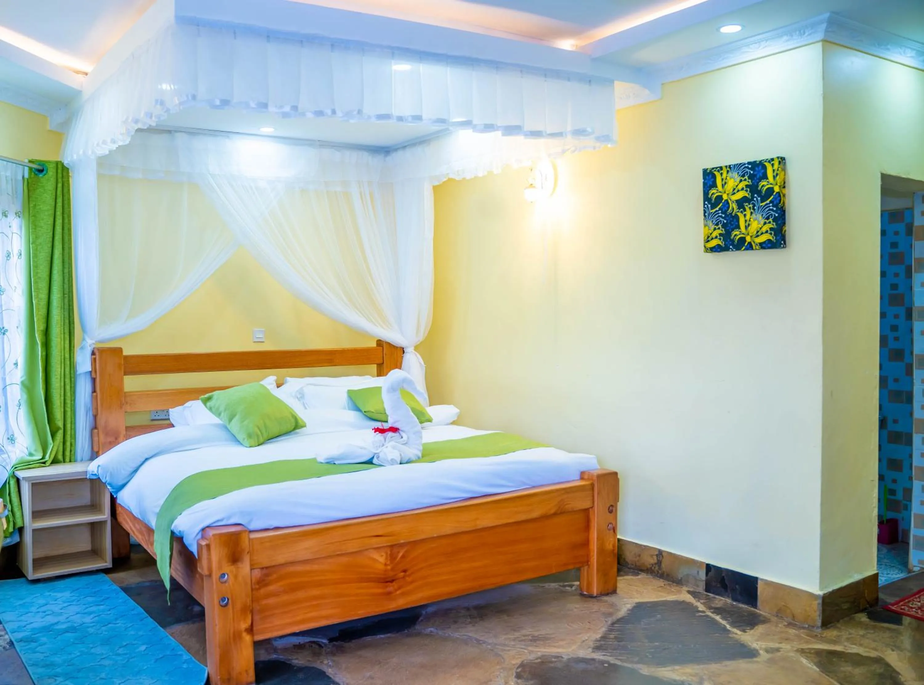 Bed in Kilimanjaro Loitokitok Resort