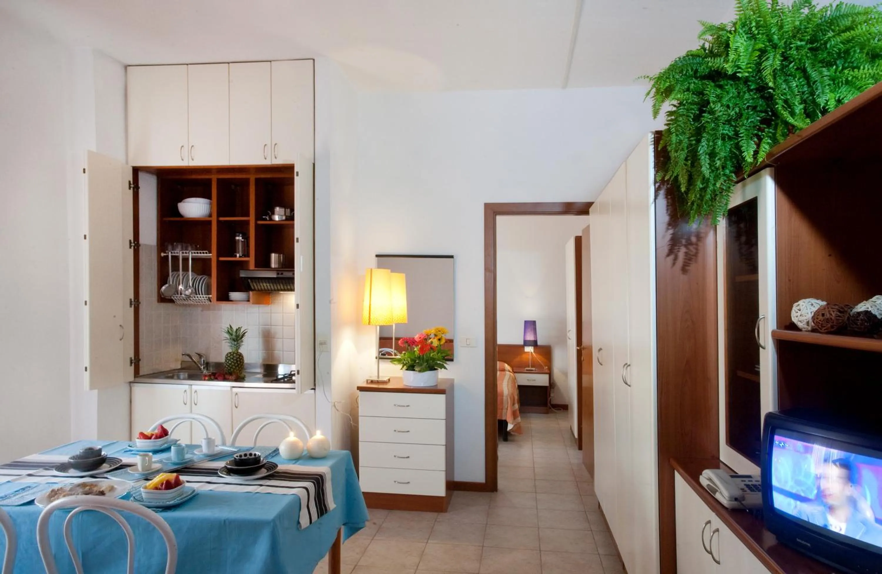 Kitchen or kitchenette in Residence Auriga