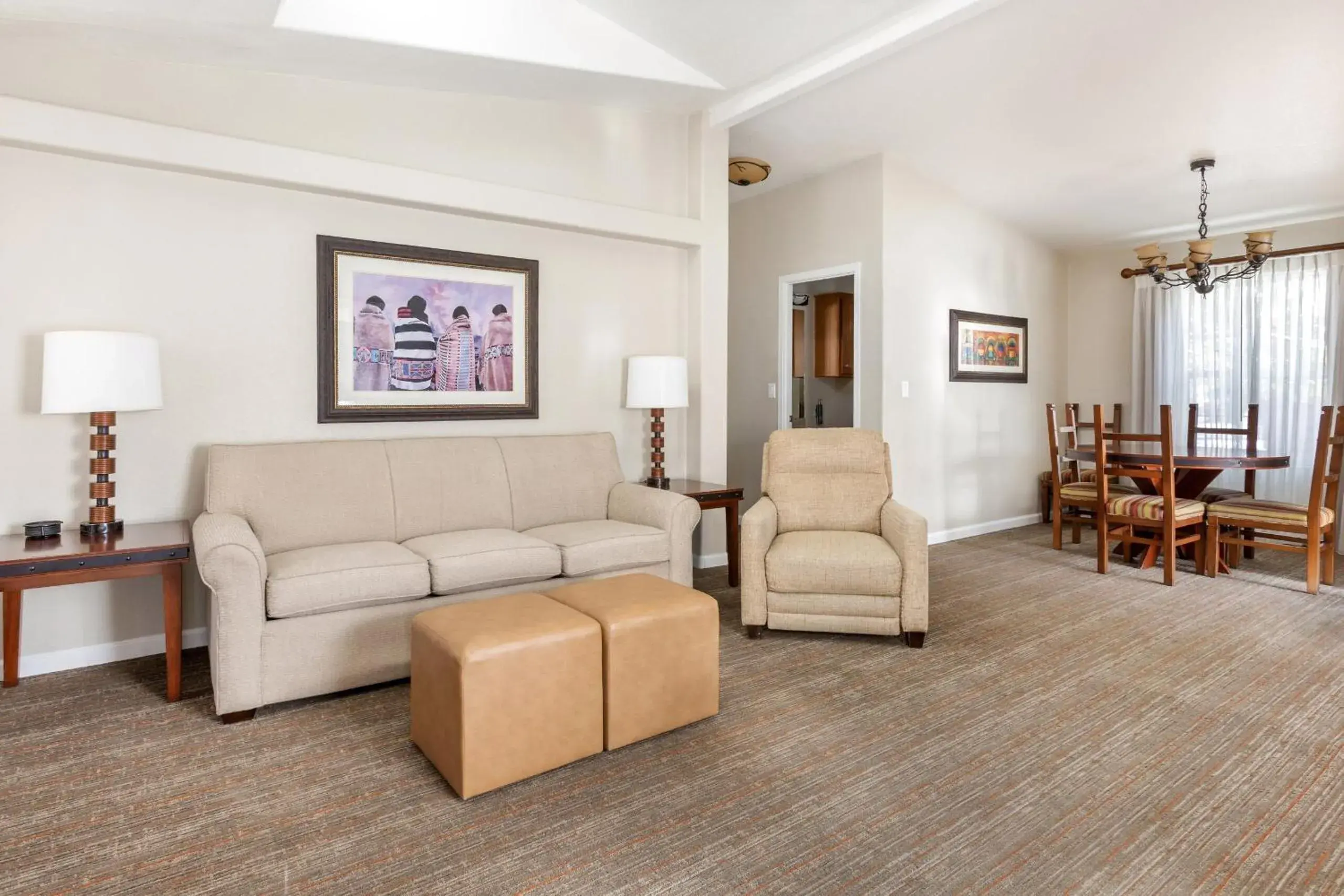 Living room in PVC at The Roundhouse Resort Living room in PVC at The Roundhouse Resort