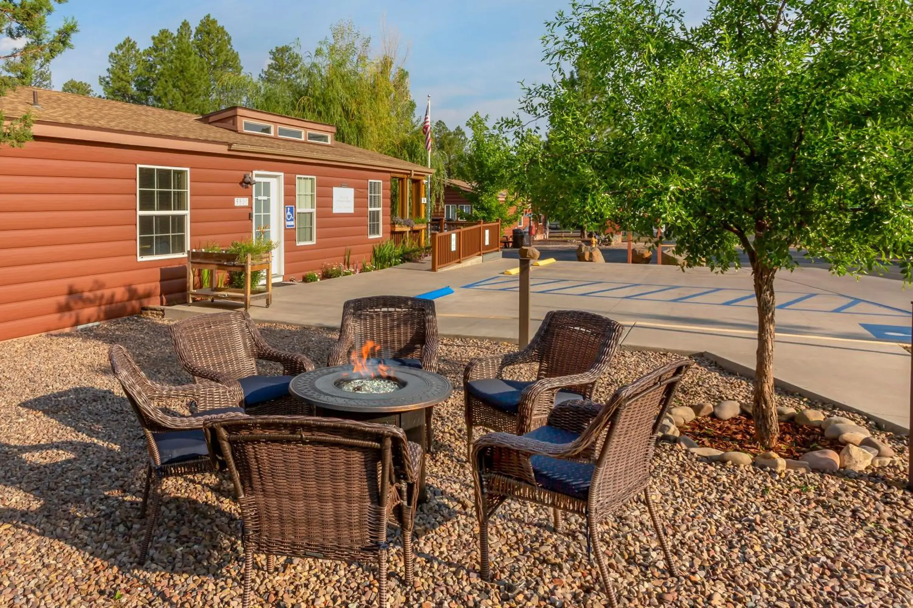 Property building in PVC at The Roundhouse Resort Property building in PVC at The Roundhouse Resort