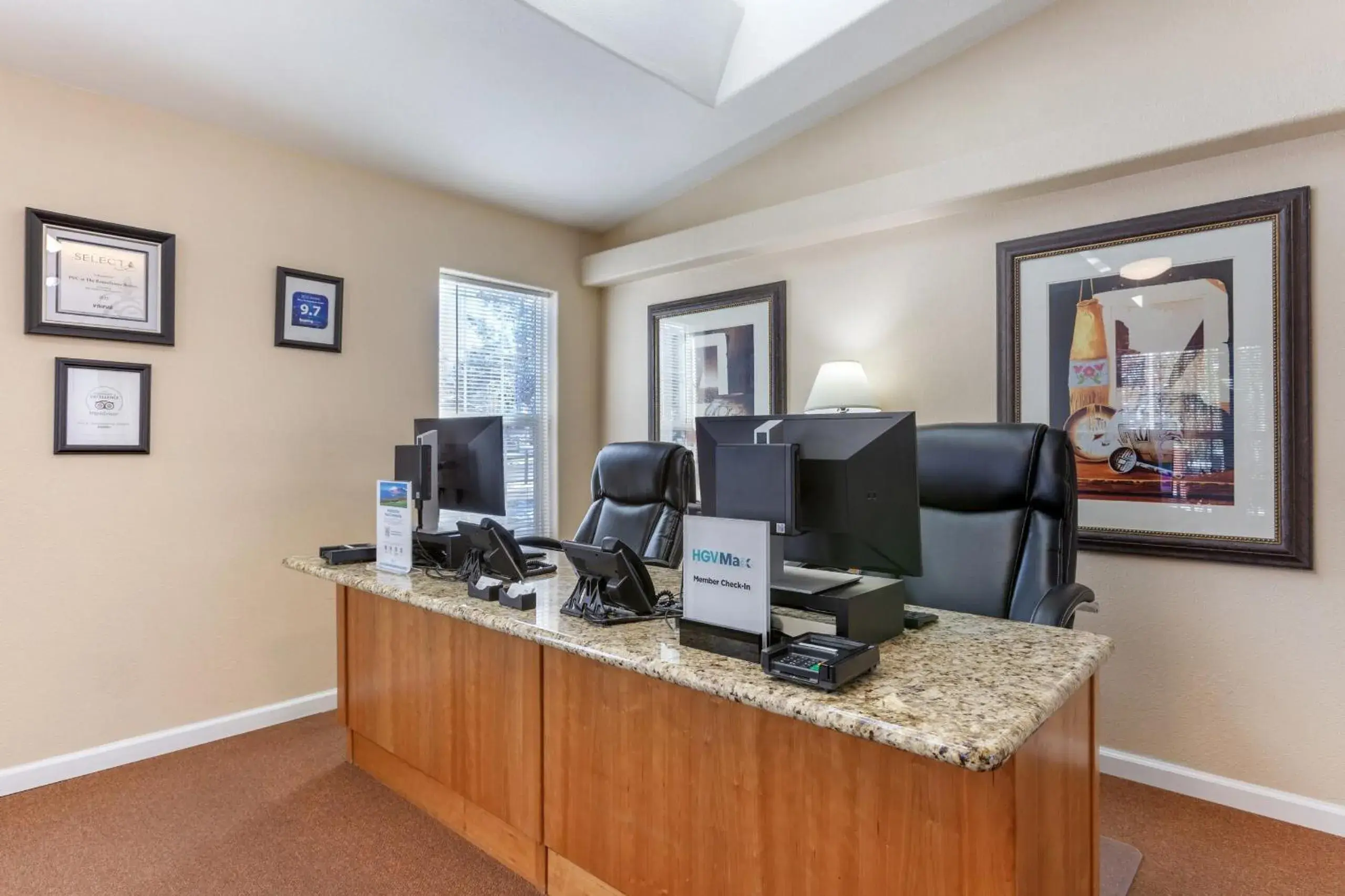 Lobby or reception in PVC at The Roundhouse Resort Lobby or reception in PVC at The Roundhouse Resort