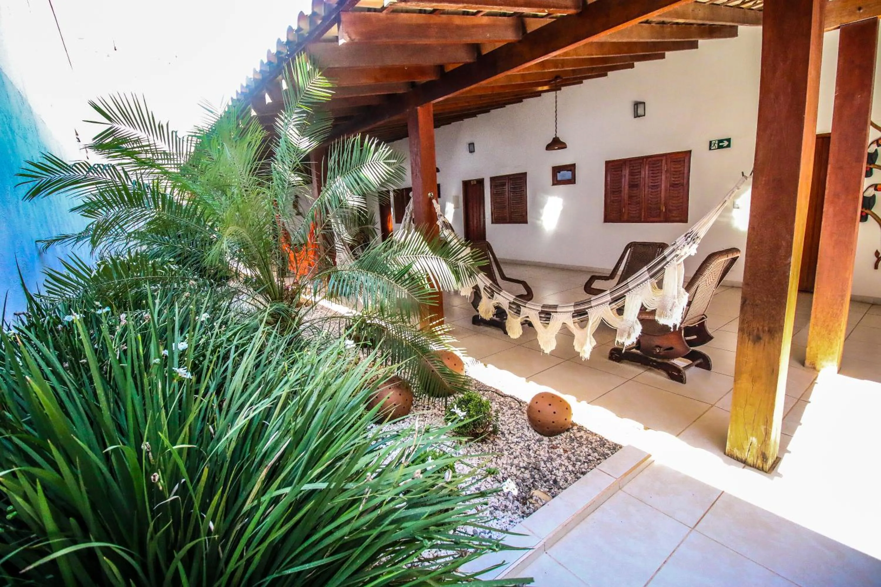 Balcony/Terrace in Pousada Remanso