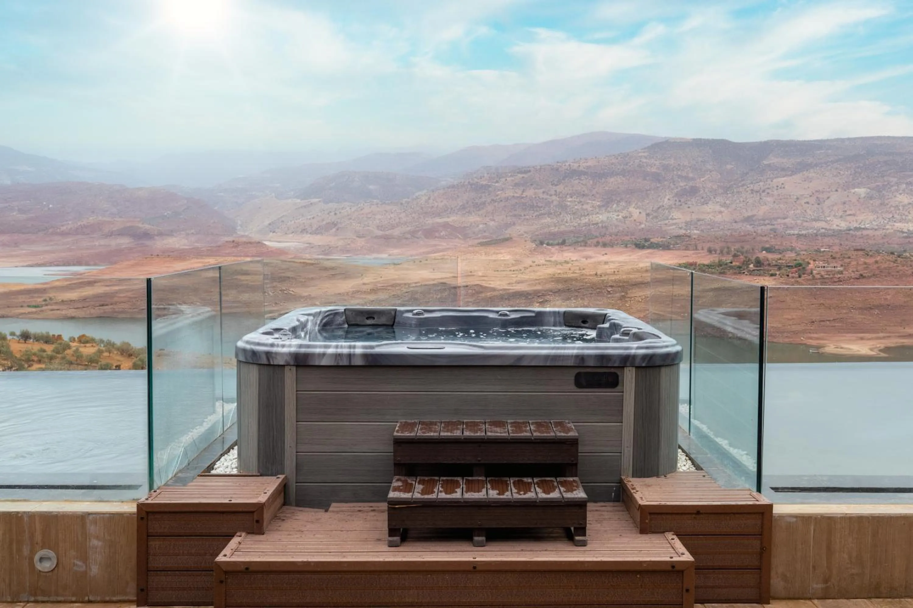 Lake view in Widiane Resort