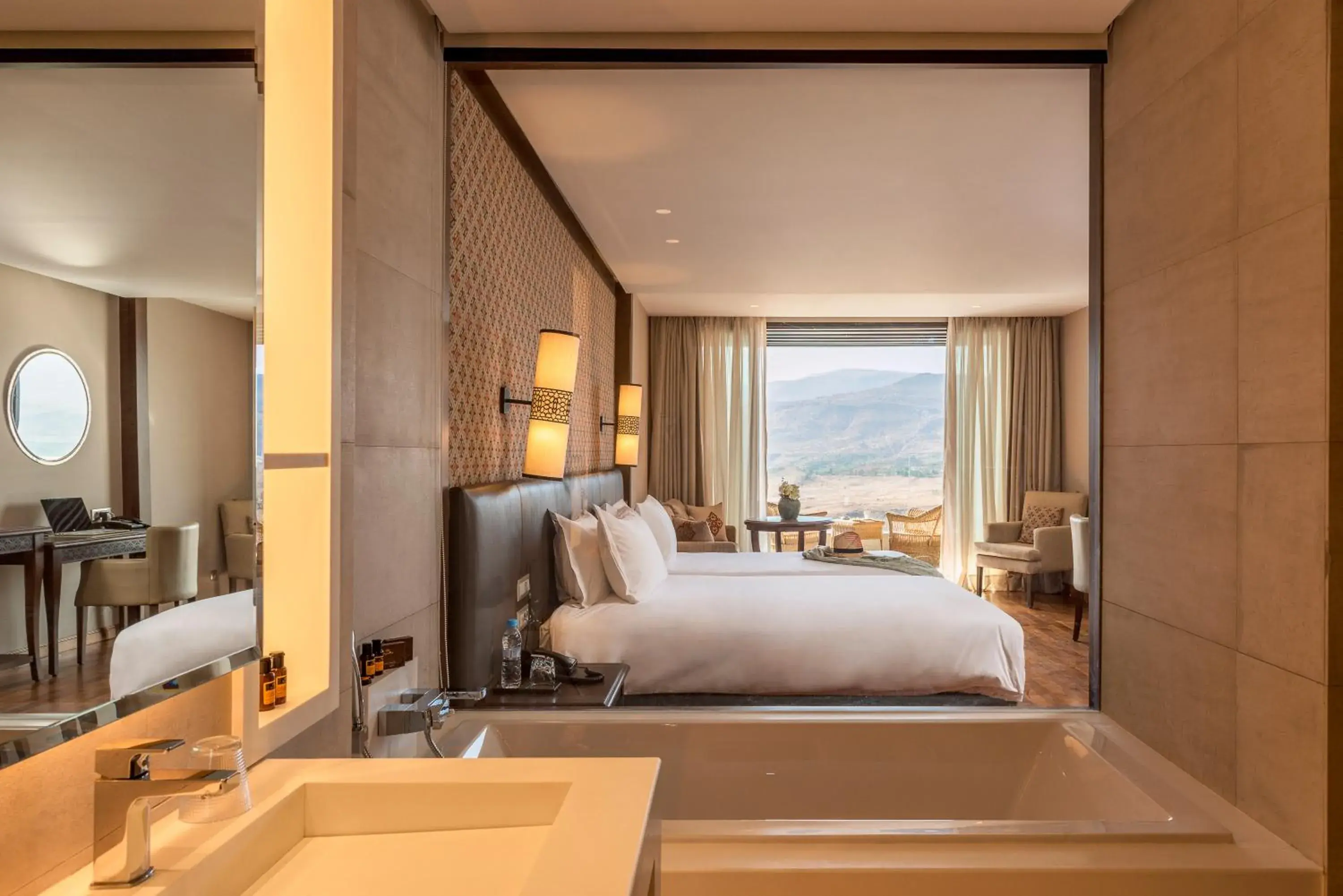 Bathroom, Bed in Widiane Resort Bathroom, Bed in Widiane Resort