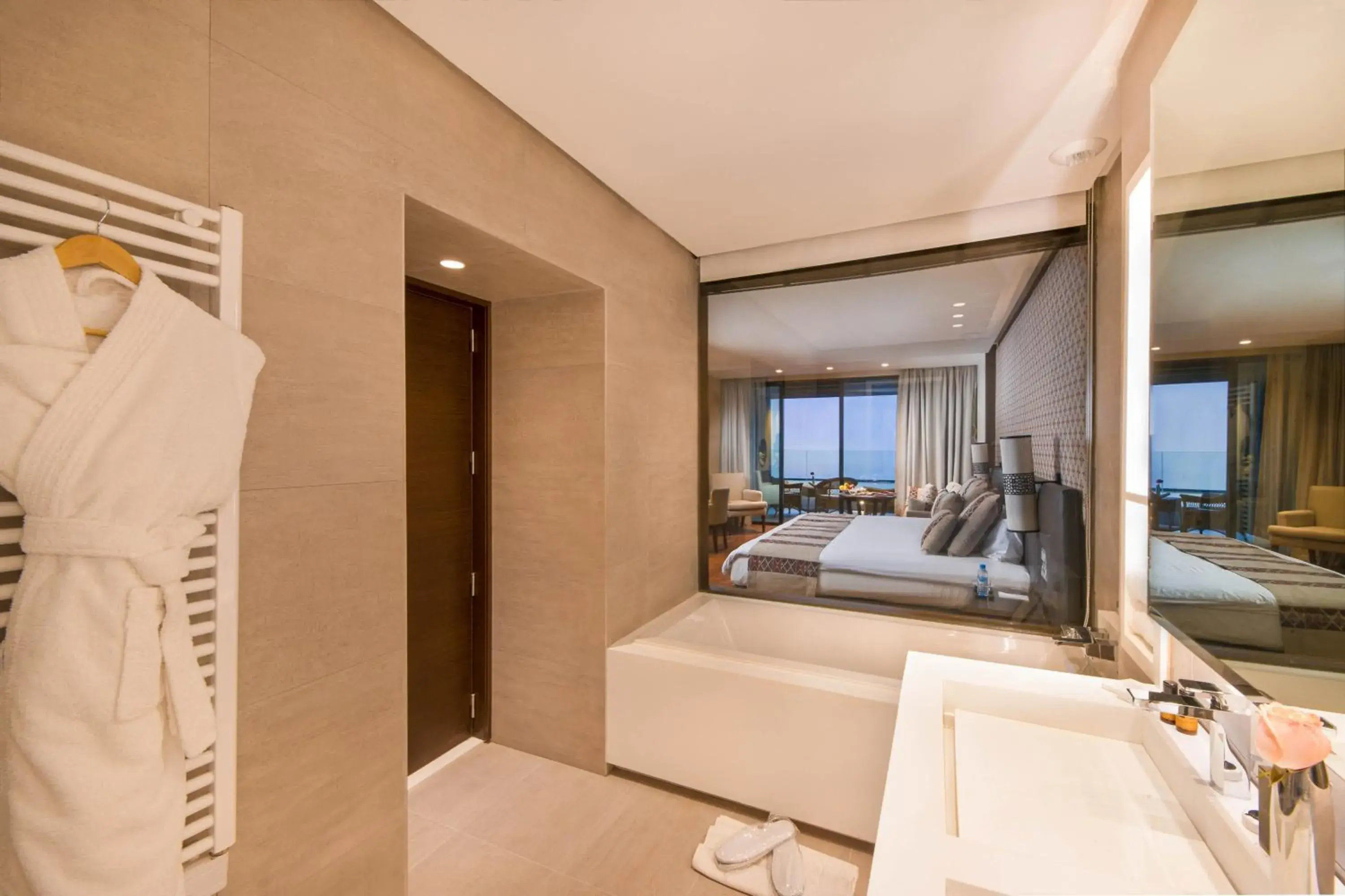 Bathroom, Bed in Widiane Resort Bathroom, Bed in Widiane Resort