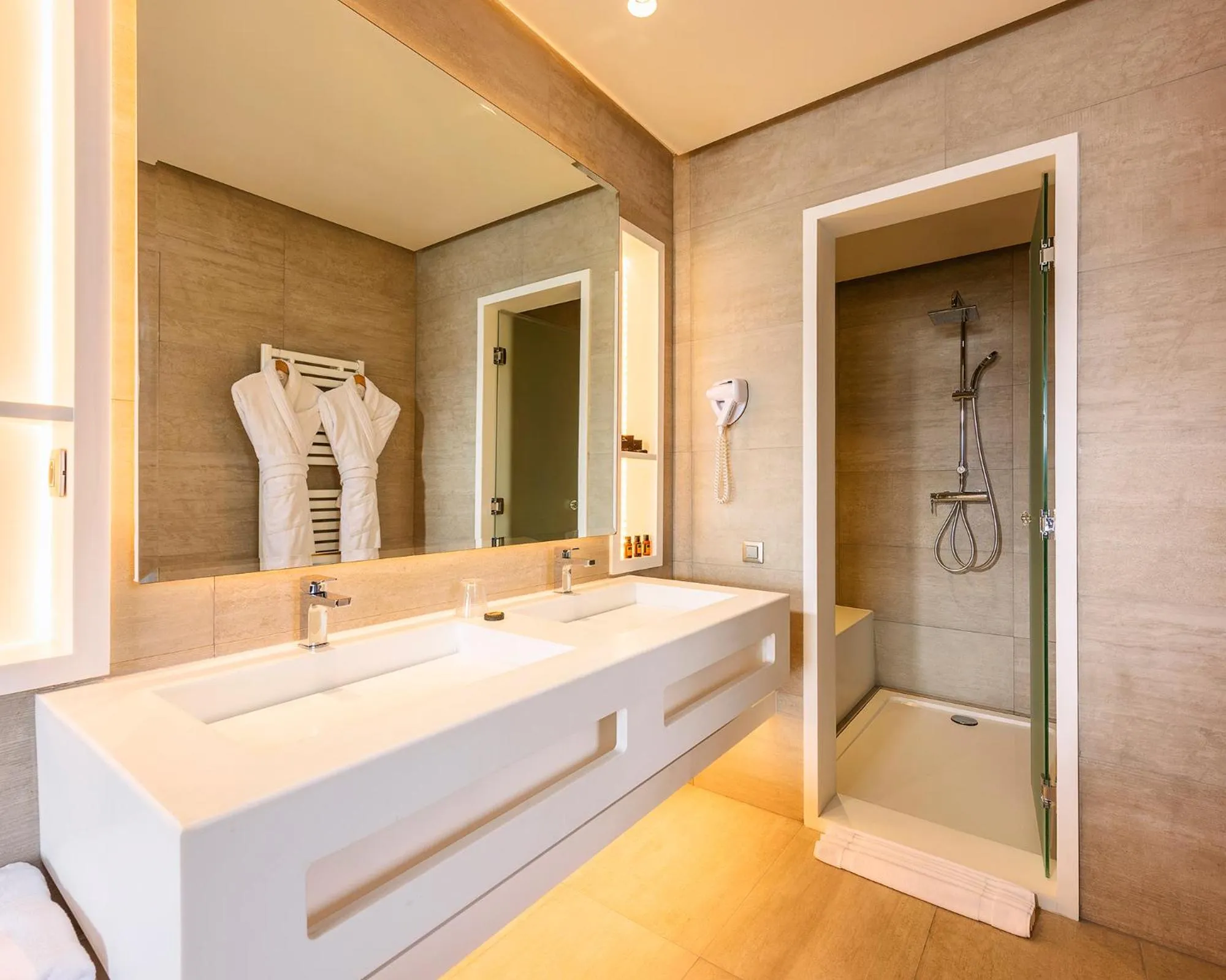 Shower in Widiane Resort