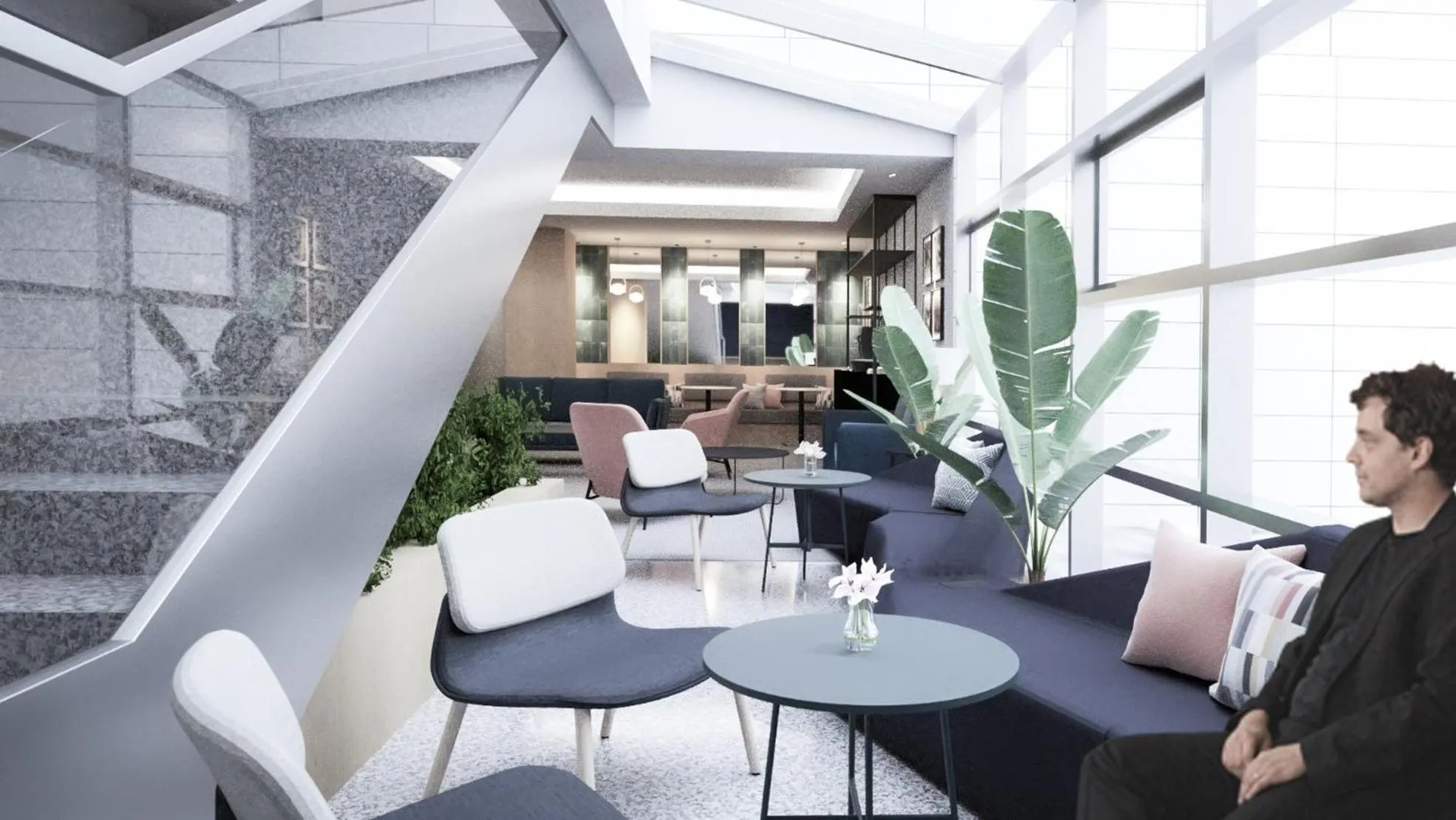 Property building in Hotel Crowne Plaza Madrid Airport