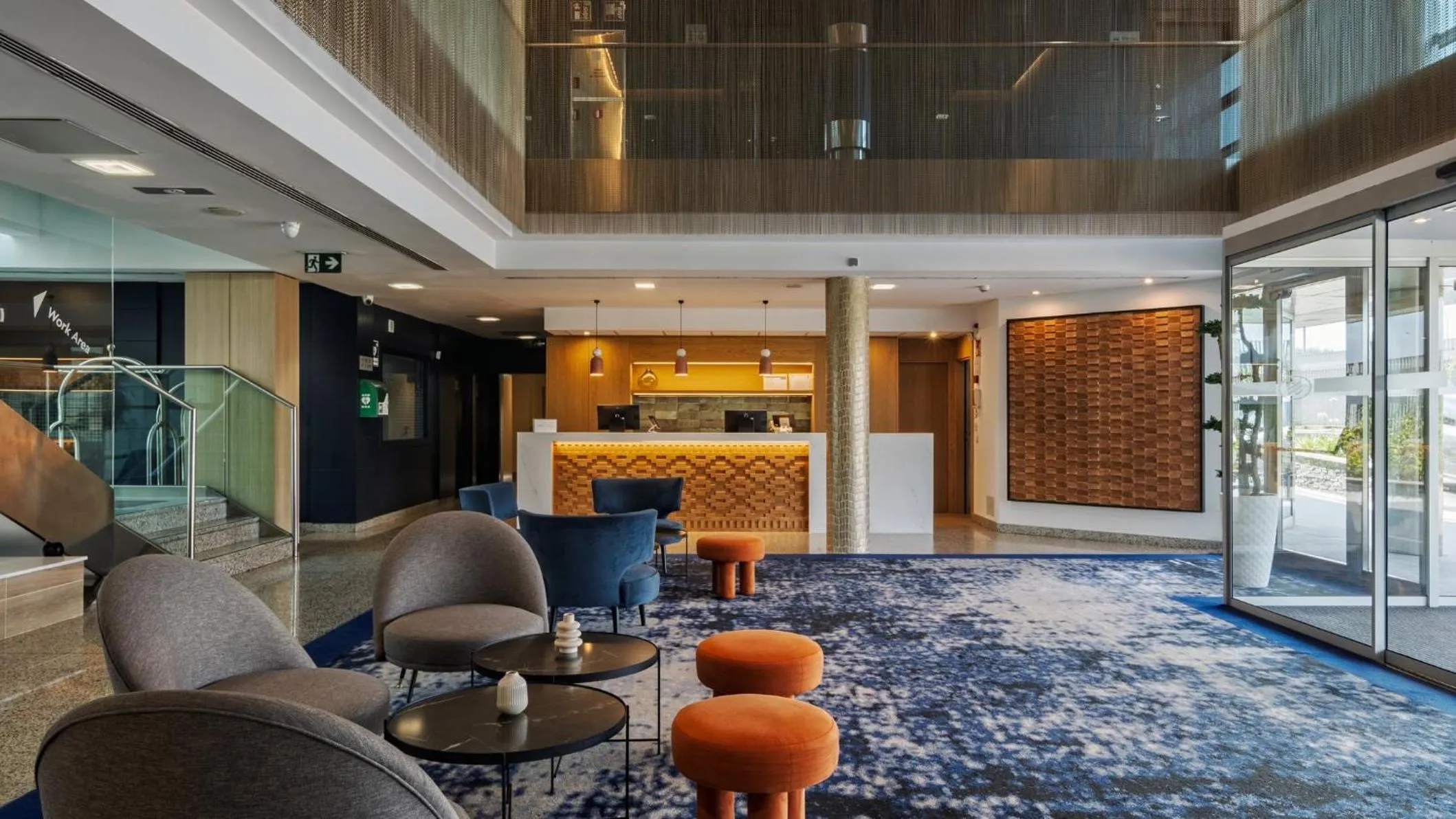 Property building in Hotel Crowne Plaza Madrid Airport