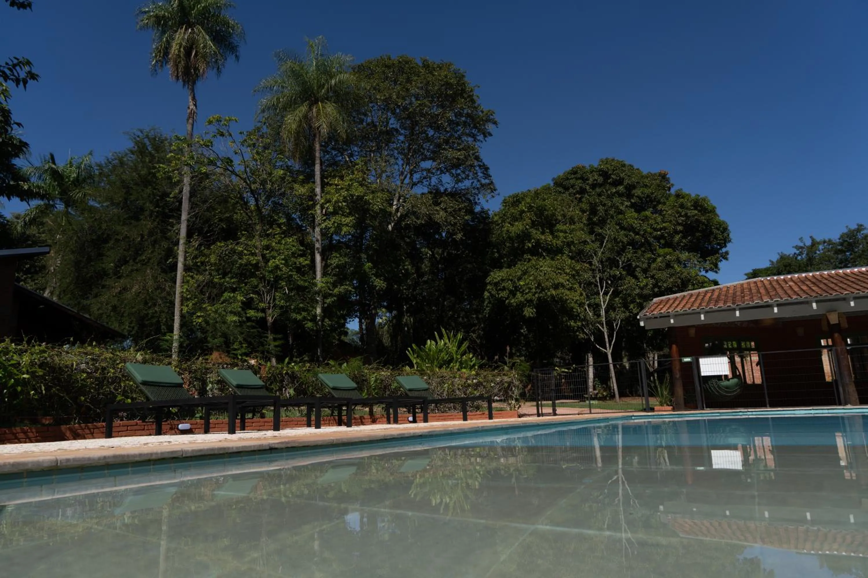 Swimming pool in Pousada Olho D'Água