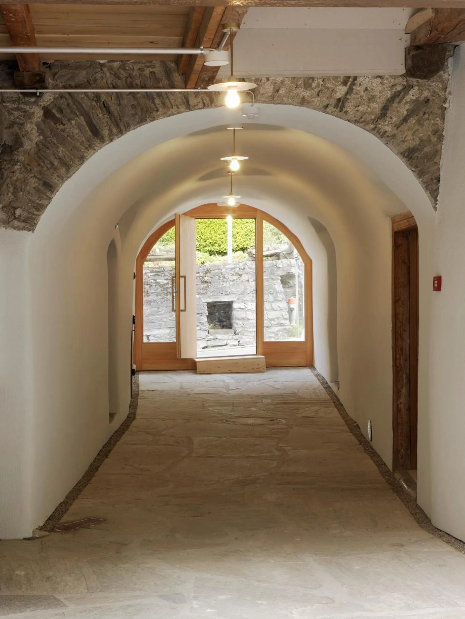 Lobby or reception in Jugendherberge Trin