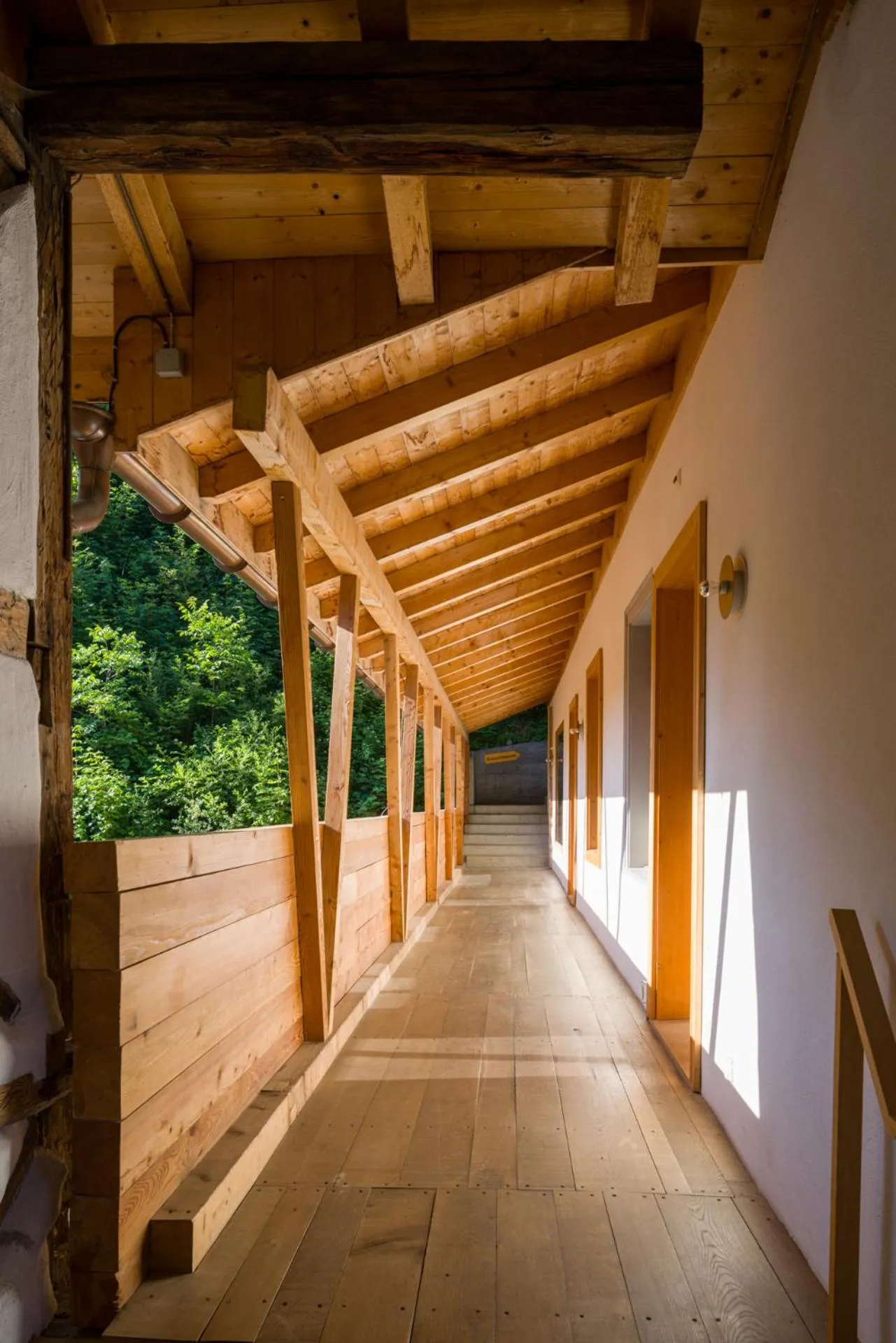 Property building in Jugendherberge Trin