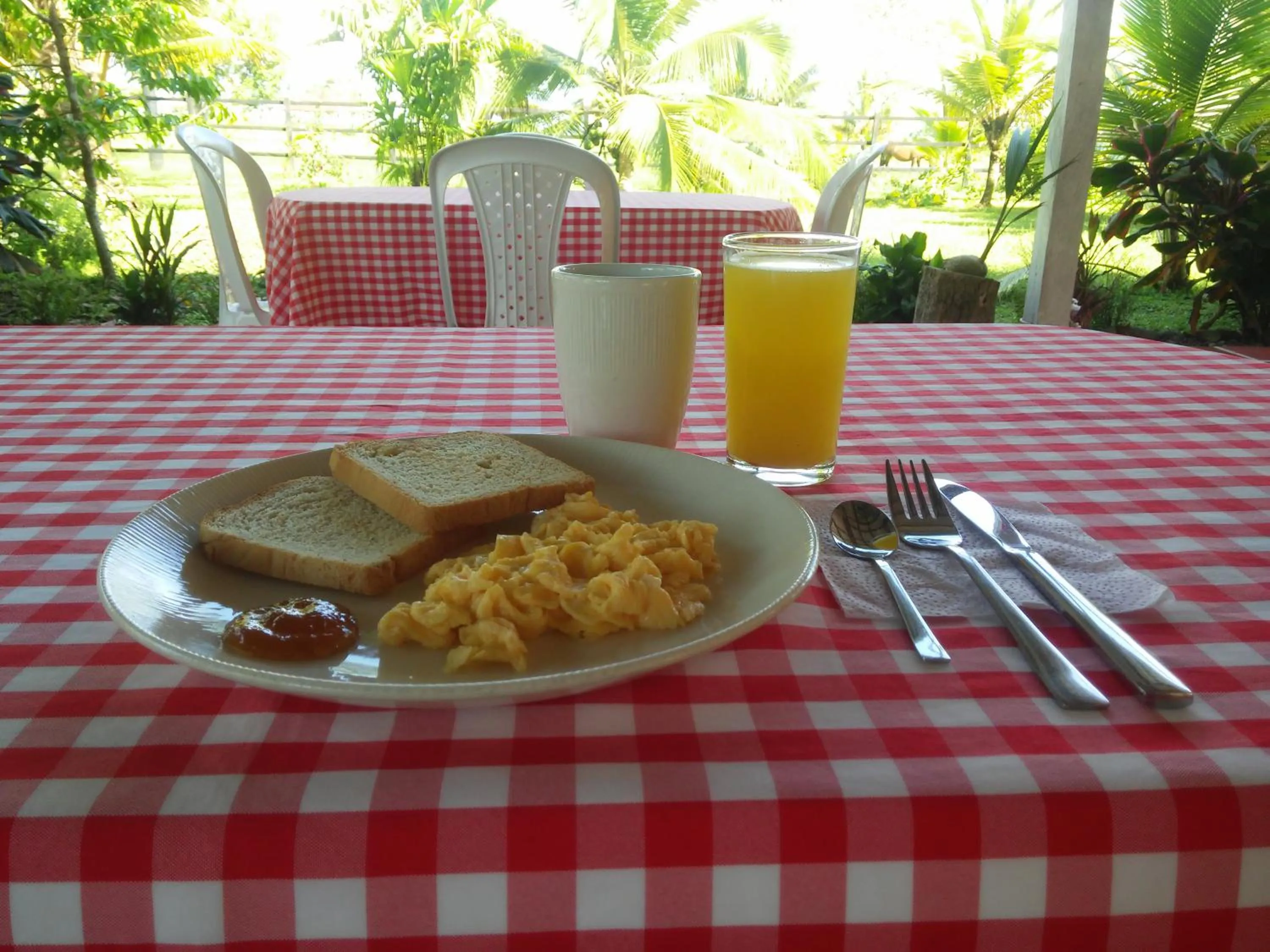 Continental breakfast in Hotel Nuquimar